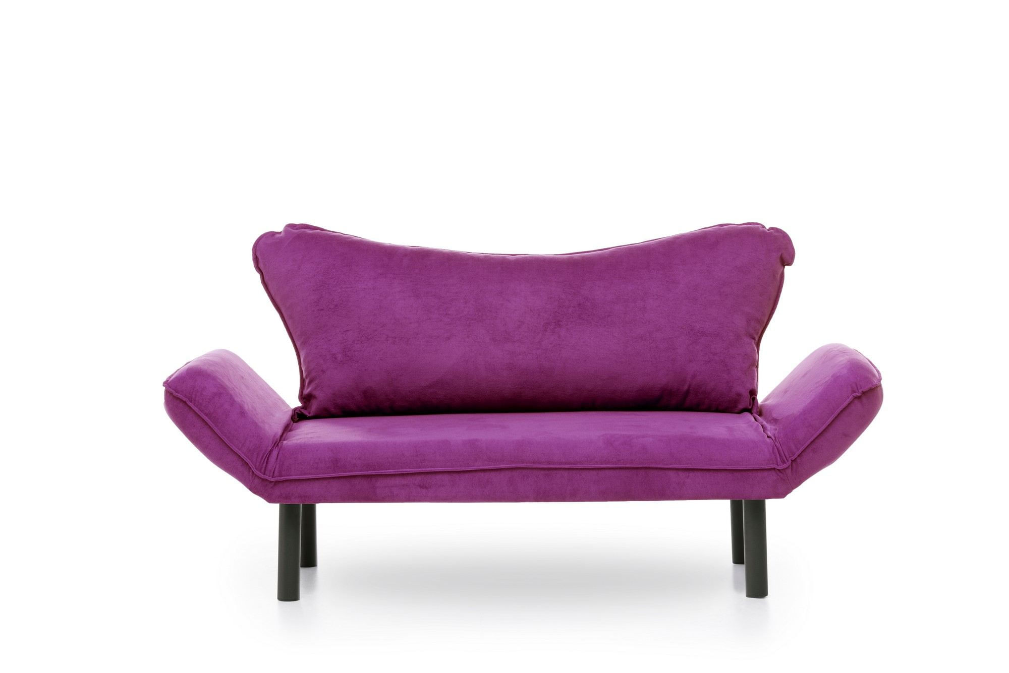 Canapea extensibila, Atelier Del Sofa, metal, mov, 150x75x70 cm