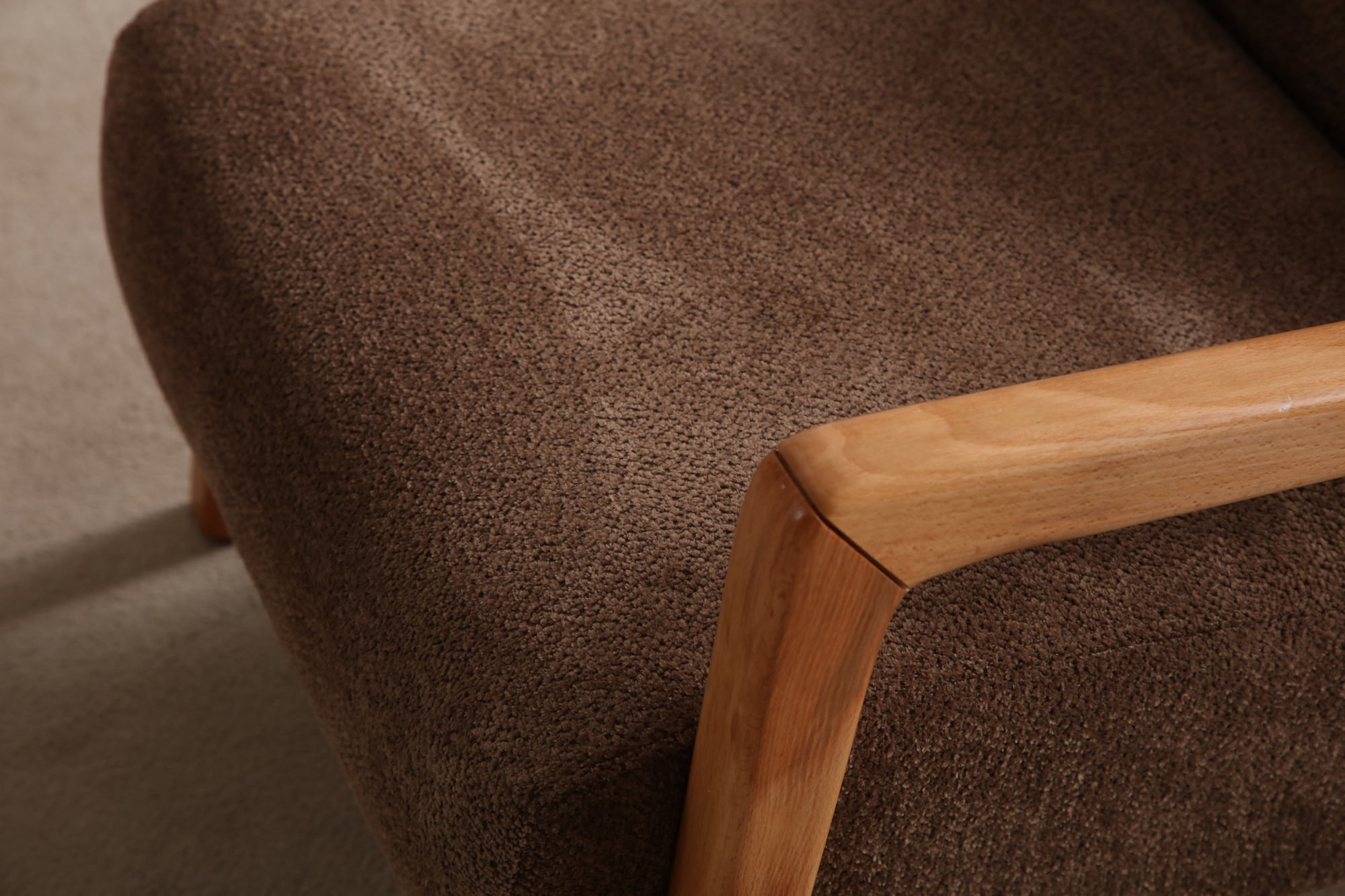 Fotoliu, Atelier Del Sofa, lemn de fag, maro, 72x92x80 cm — imaginea 6