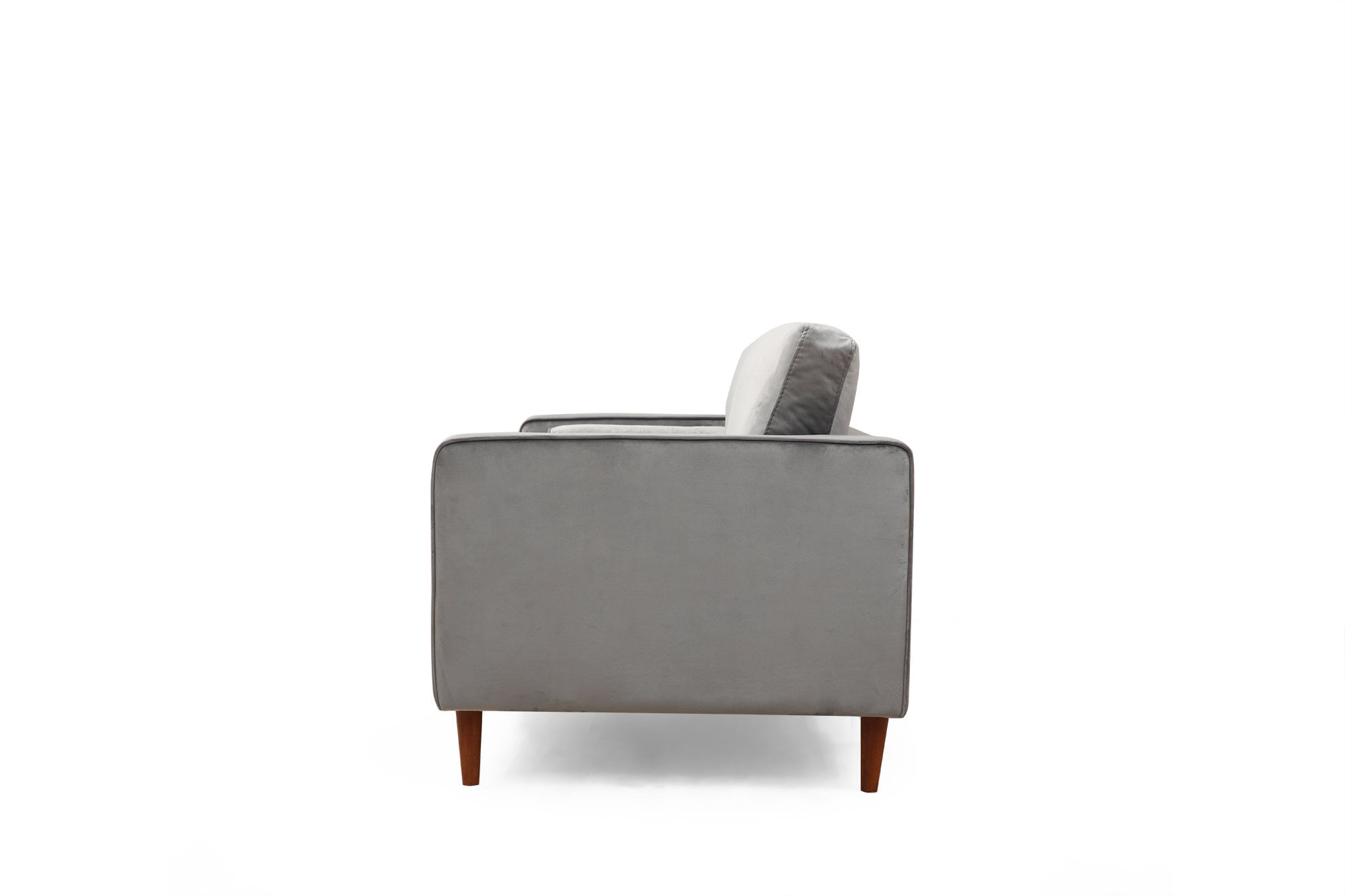 Canapea 3 locuri, Atelier Del Sofa, lemn fag, gri deschis, 215x90x70 cm — imaginea 8