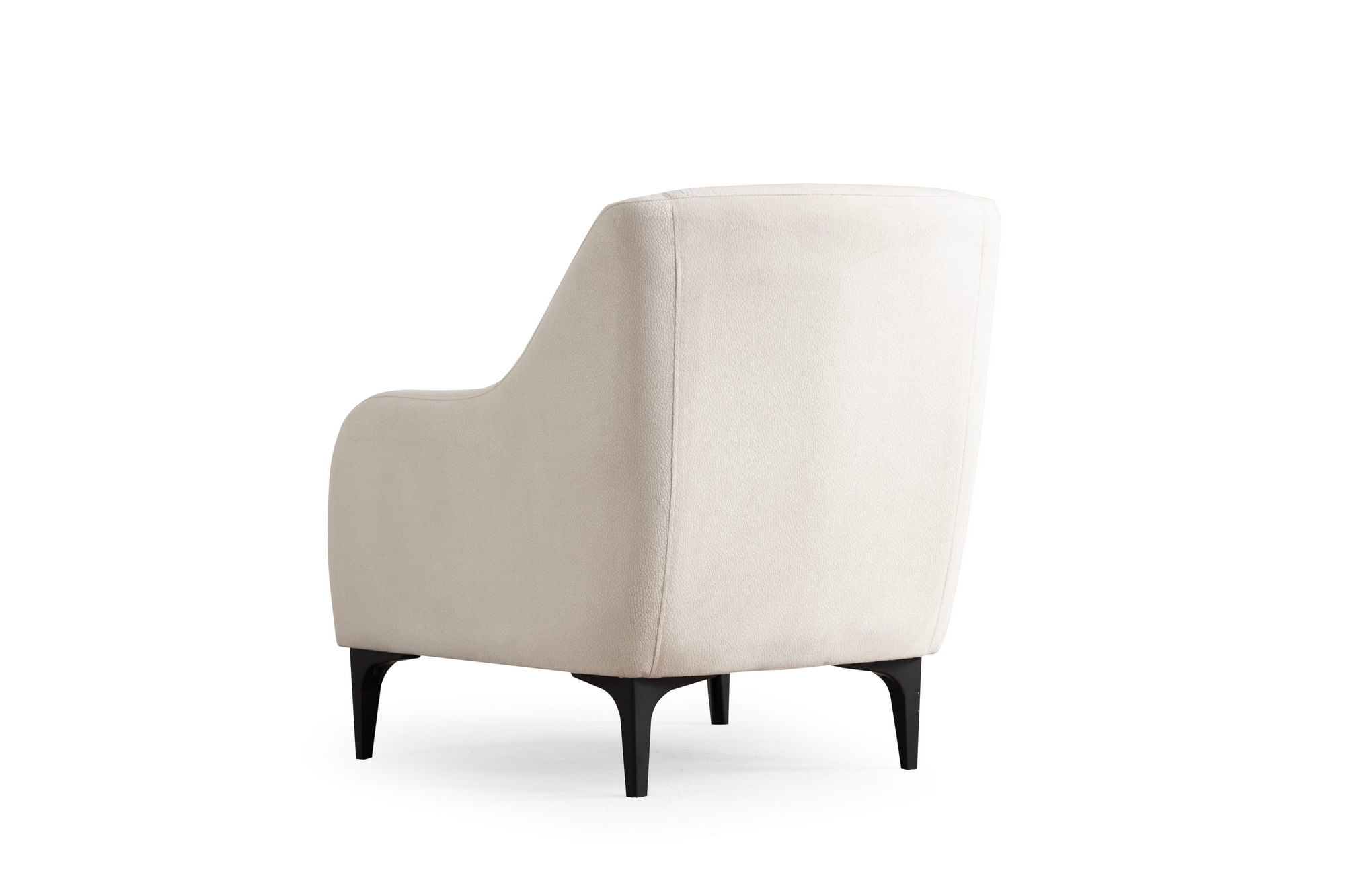 Fotoliu, Atelier Del Sofa, lemn fag si pal, ecru, 60x81x72 cm — imaginea 3