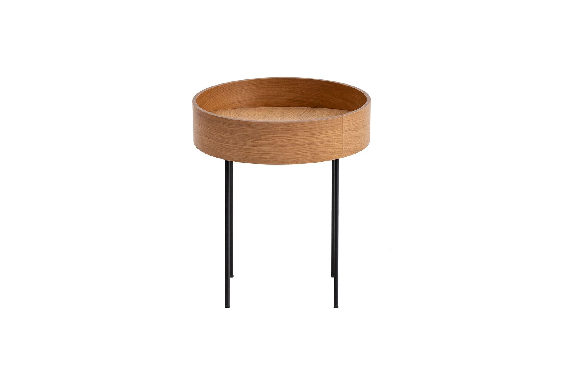 Masuta de cafea, Hanah Home, mdf, natur, 40x40x60 cm — imaginea 6
