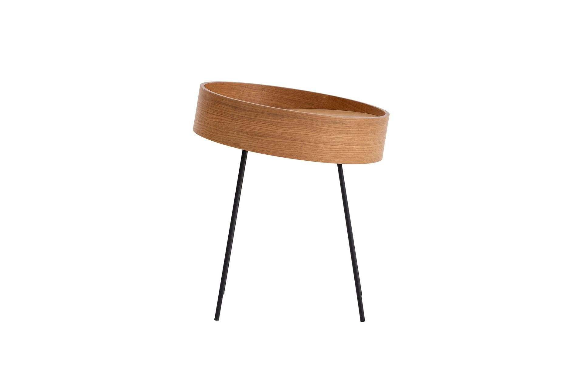 Masuta de cafea, Hanah Home, mdf, natur, 40x40x60 cm — imaginea 8