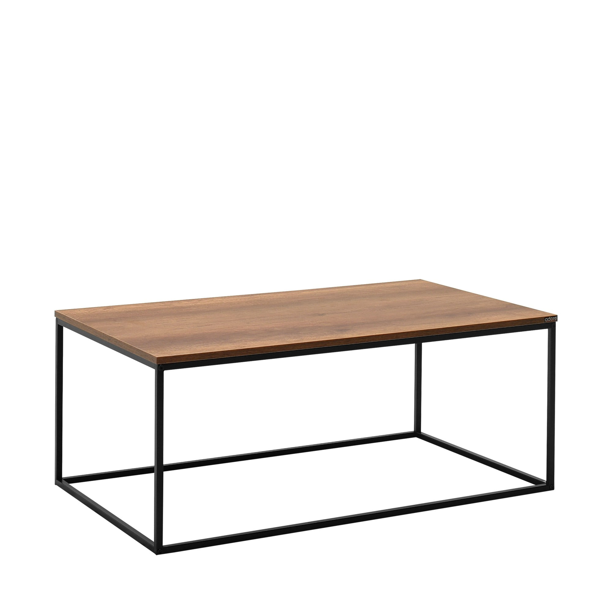 Masuta de cafea, Hanah Home, pal melaminat, nuc, 100x60x42 cm — imaginea 3