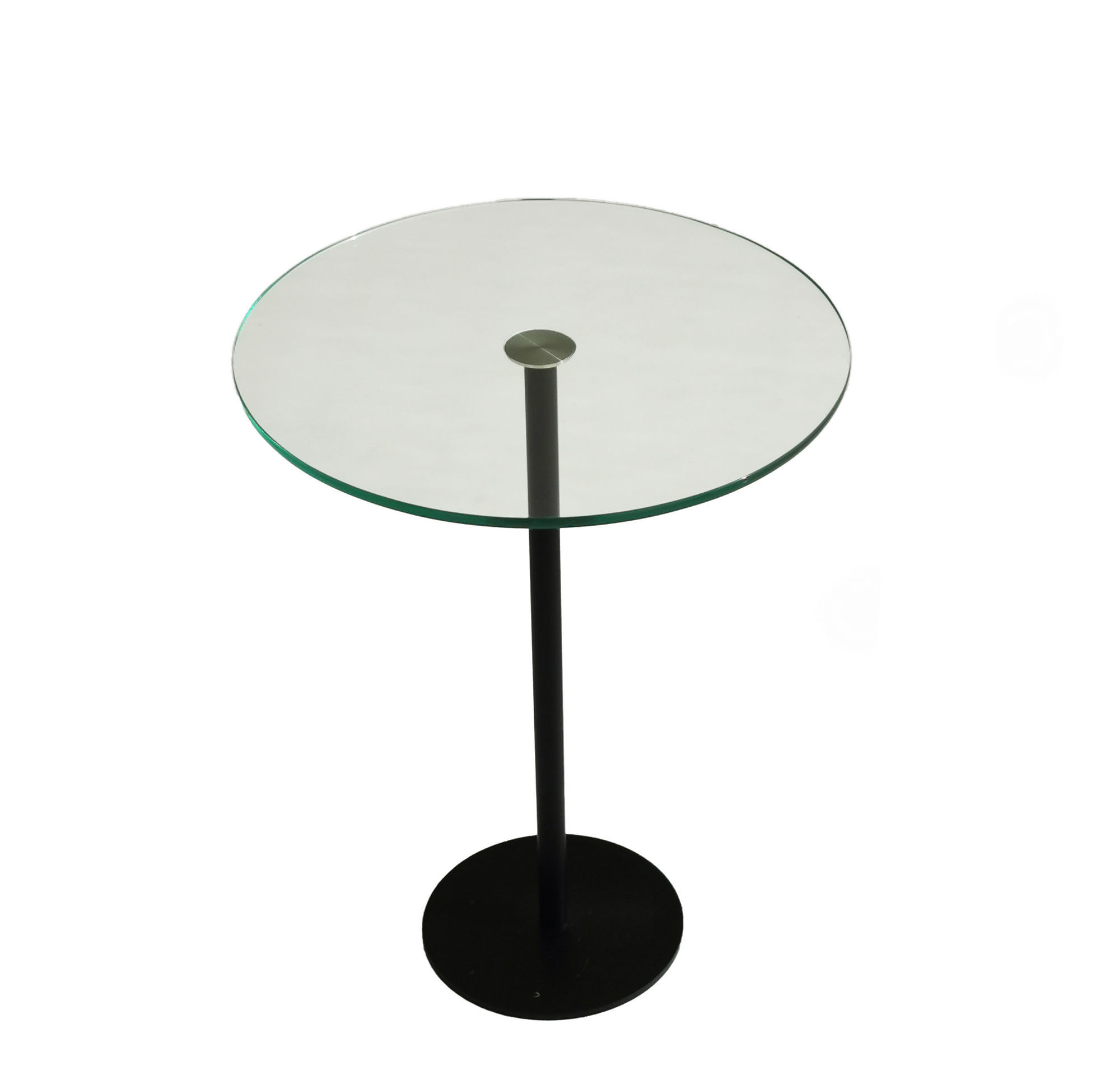Masuta de cafea, Hanah Home, sticla securizata, negru, 40x40x50 cm — imaginea 12