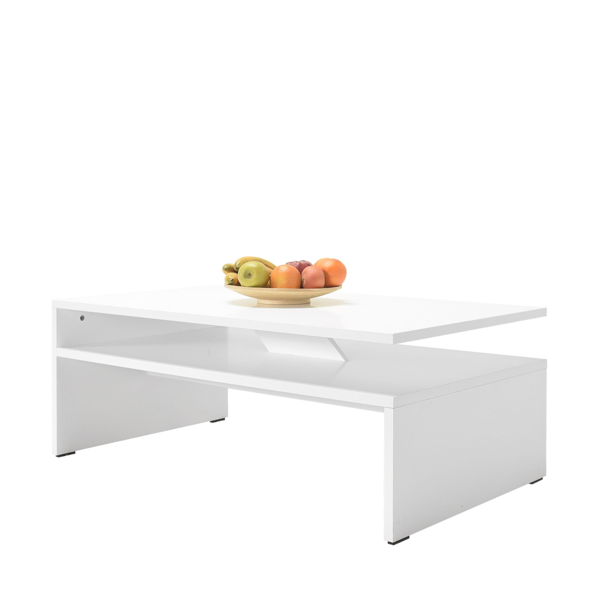 Masuta de cafea, Hanah Home, pal melaminat, alb diamant, 110x65x42 cm, 479ADR1796 — imaginea 7