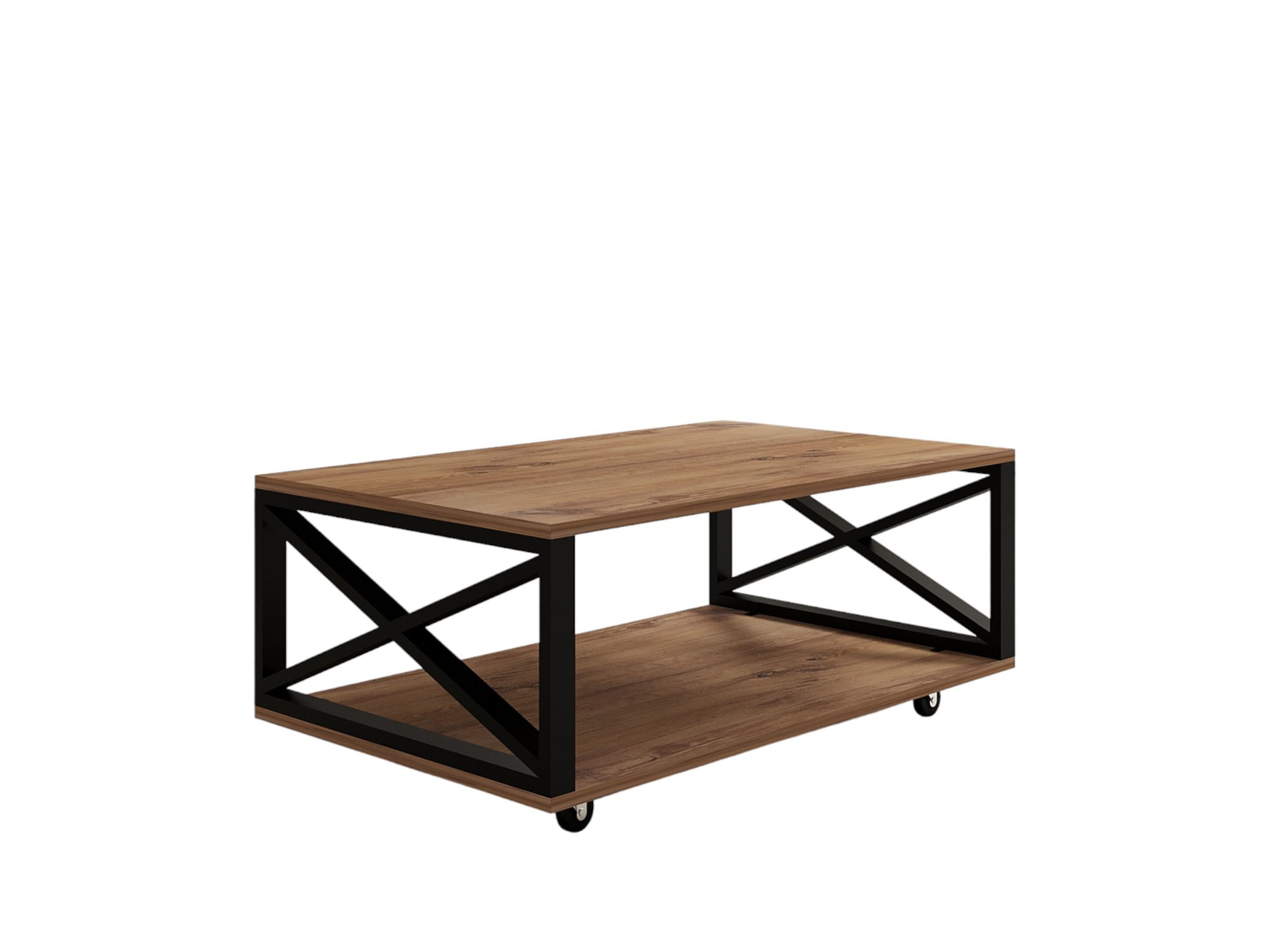 Masuta de cafea, Hanah Home, pal melaminat, pin atlantic, 98x60x33.6 cm