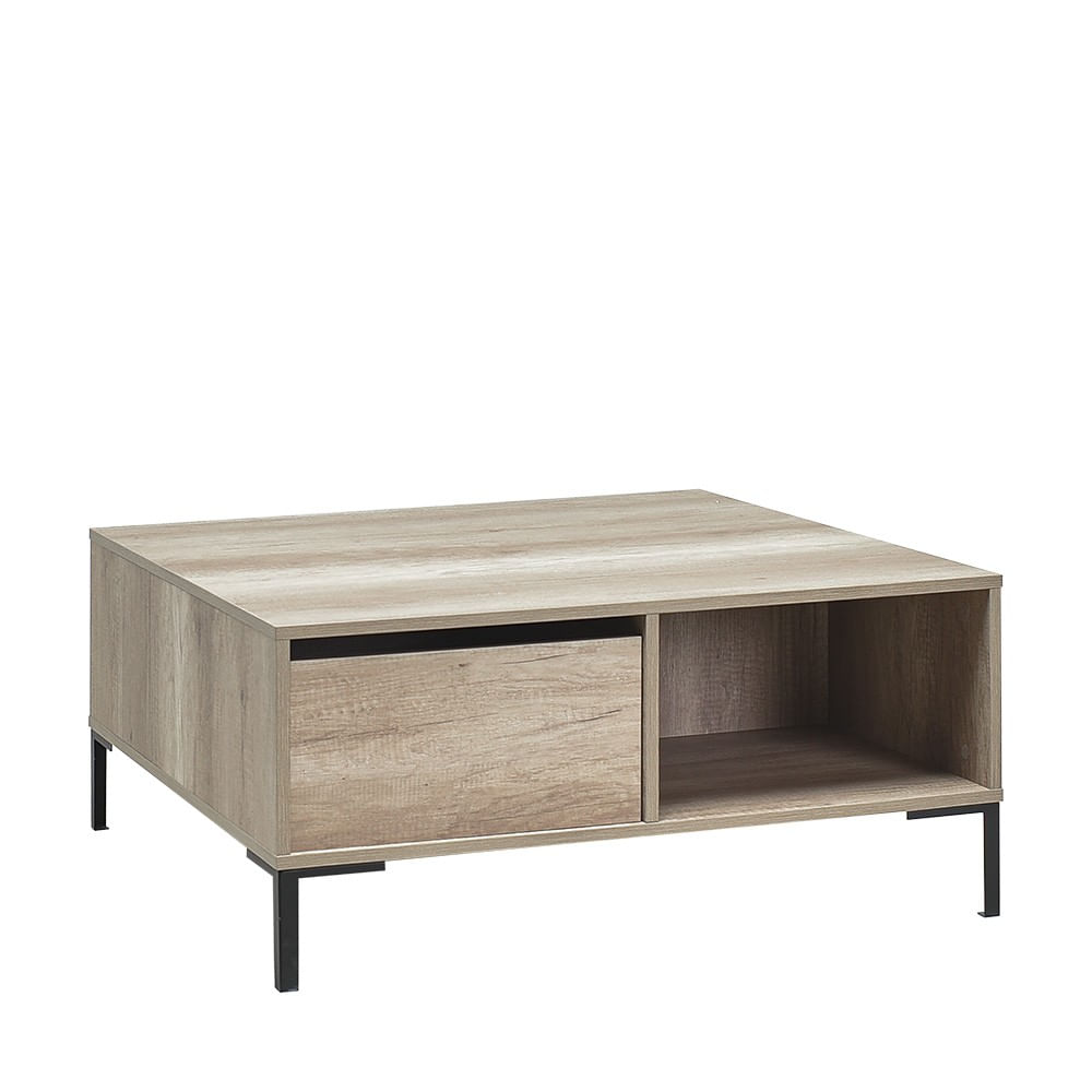 Masuta de cafea, Hanah Home, pal melaminat, taupe, 90x90x42 cm — imaginea 6