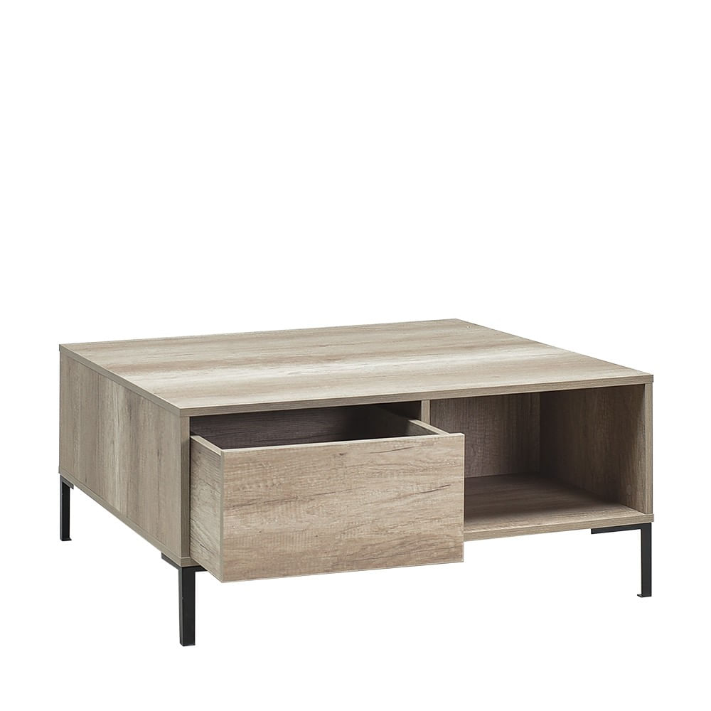 Masuta de cafea, Hanah Home, pal melaminat, taupe, 90x90x42 cm — imaginea 14