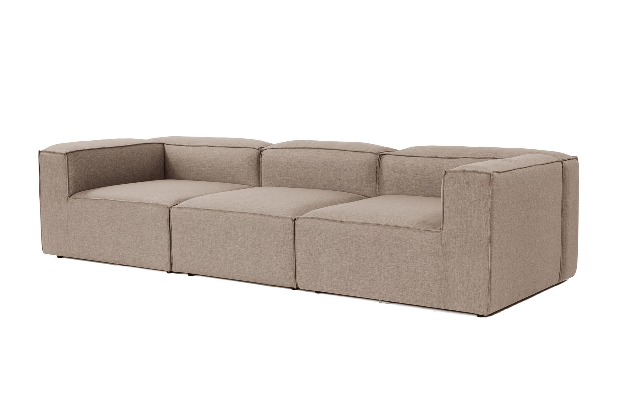 Canapea 3 locuri, Hanah Home, in, maro, 297x105x66 cm — imaginea 3