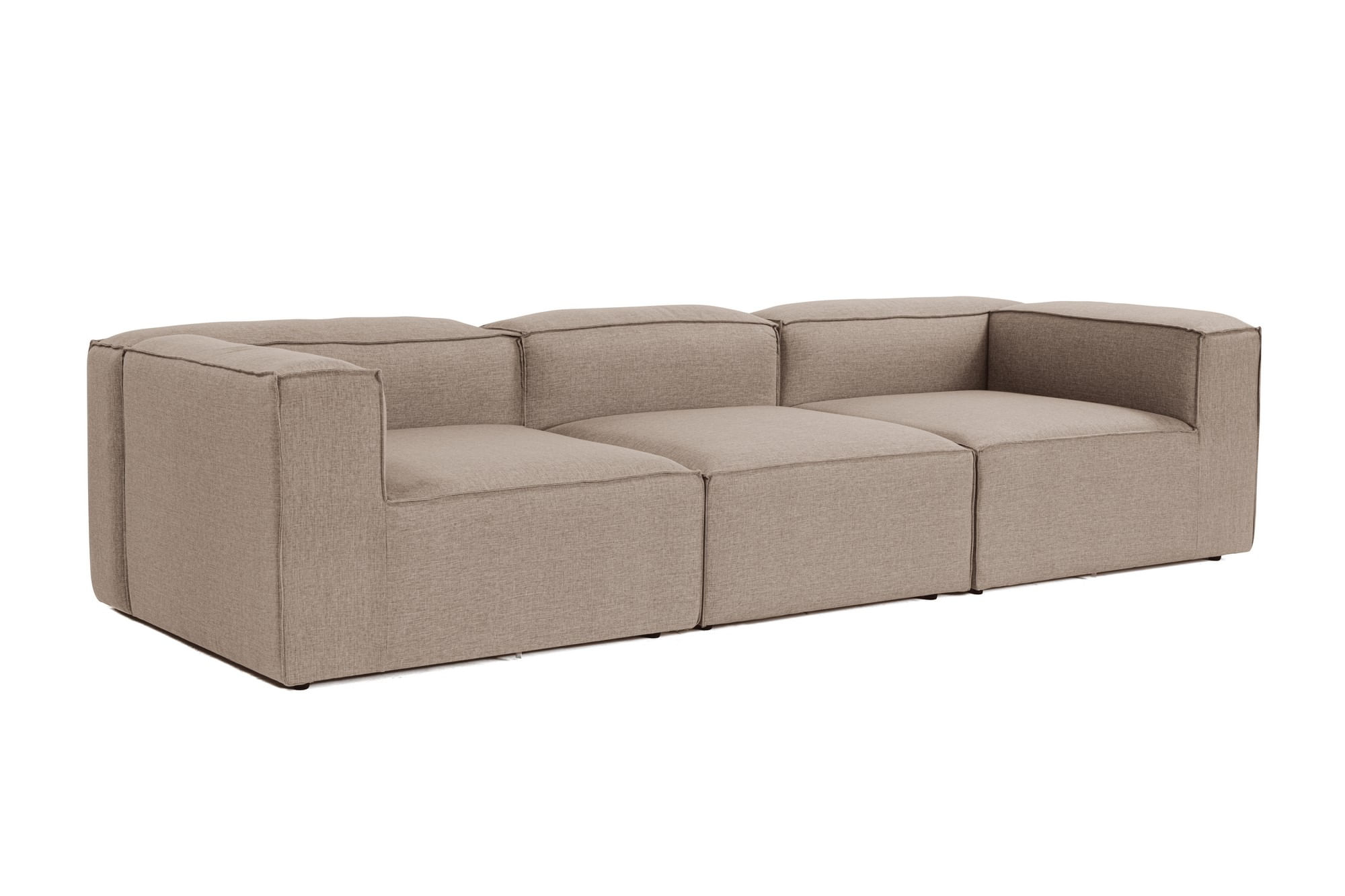 Canapea 3 locuri, Hanah Home, in, maro, 297x105x66 cm — imaginea 6
