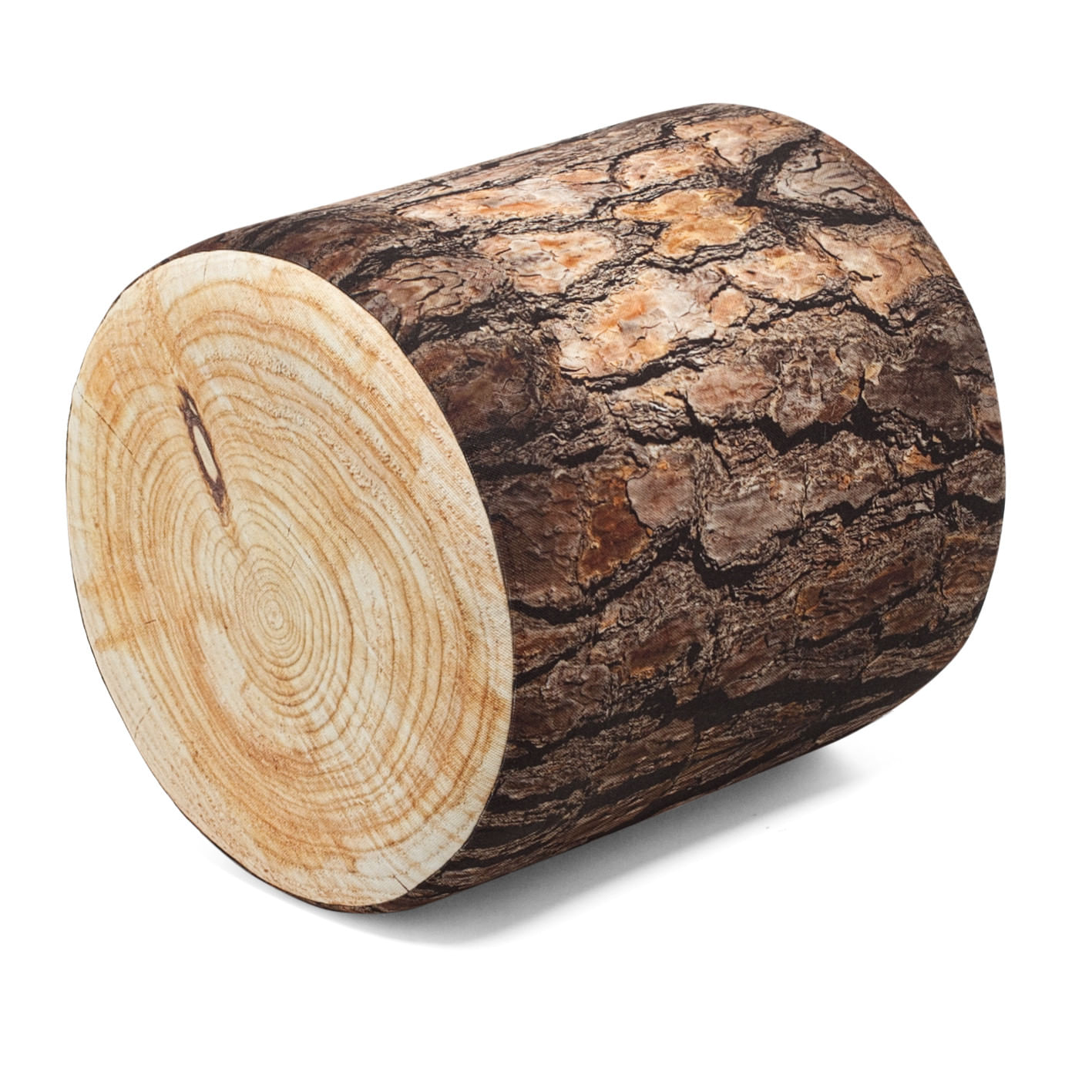 Taburet, Hanah Home, lemn de fag si mdf, maro crem, 40x40x40 cm - 1 | YEO