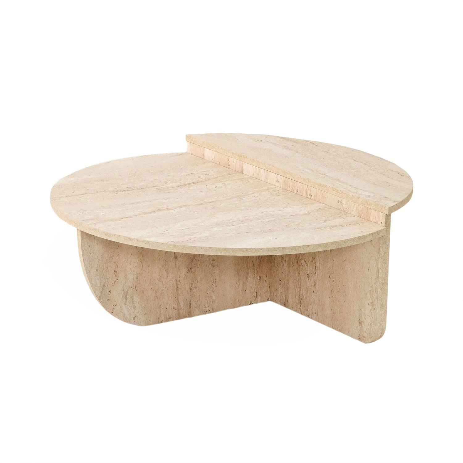 Masa de cafea, Hanah Home, pal melaminat, travertin, 90x35 cm — imaginea 2