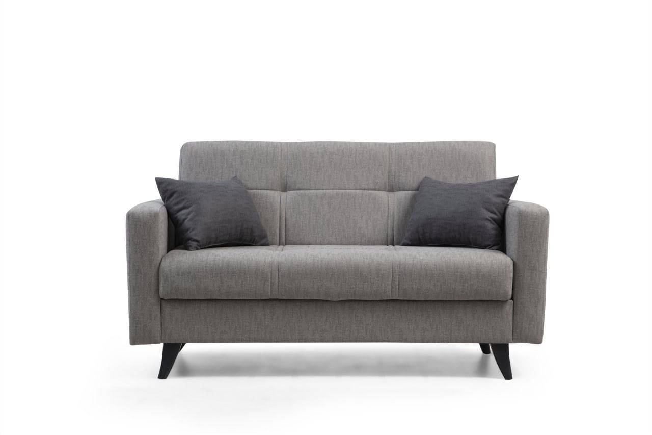 Canapea extensibila, Atelier Del Sofa, textil, gri deschis, 151x86x75 cm — imaginea 2