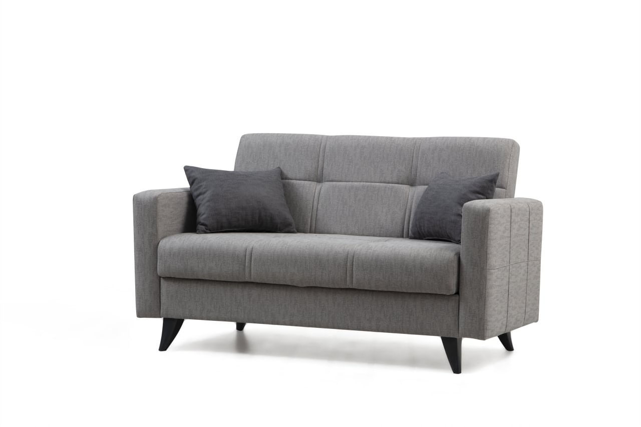 Canapea extensibila, Atelier Del Sofa, textil, gri deschis, 151x86x75 cm — imaginea 4