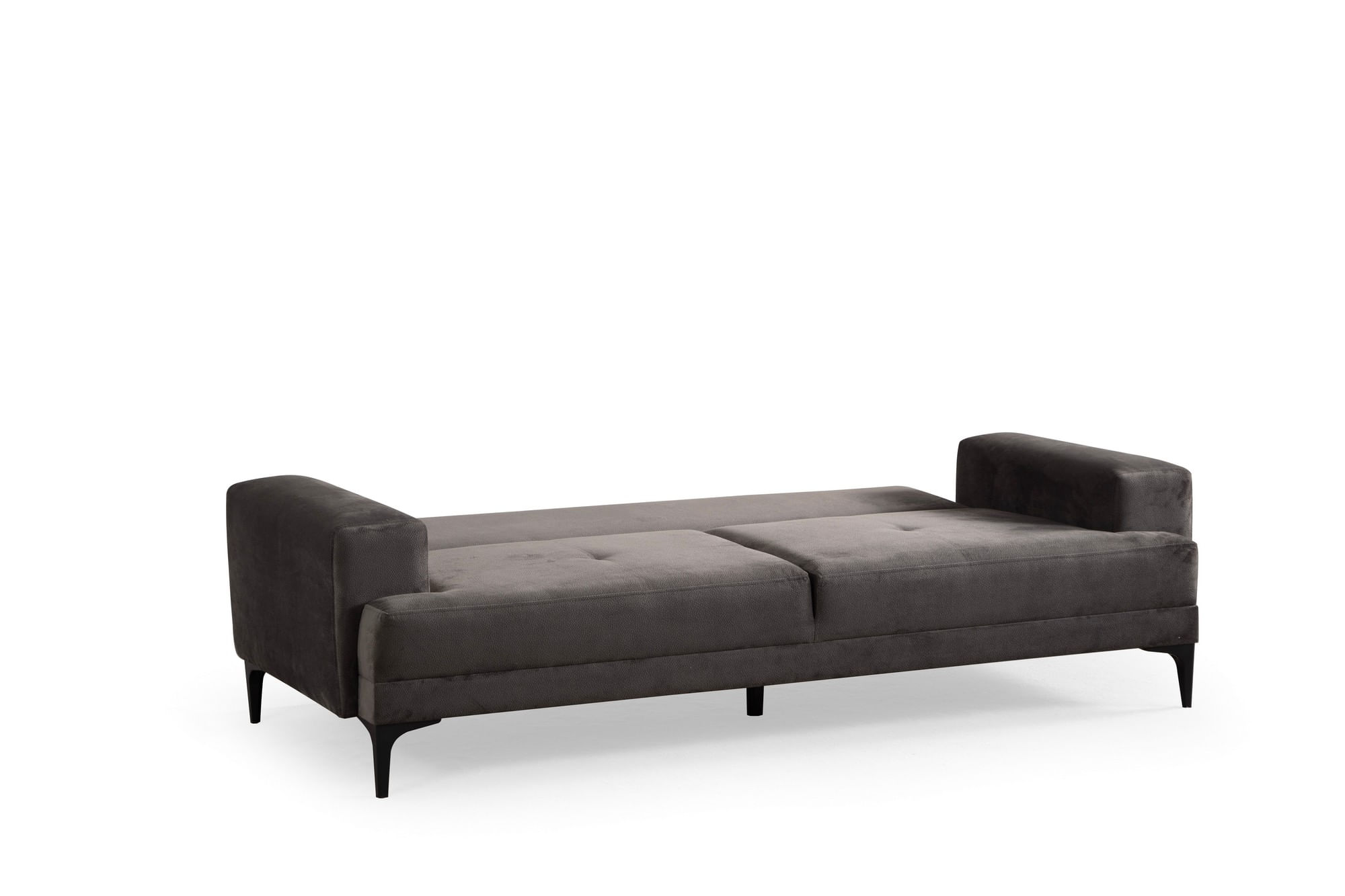 Canapea 3 locuri, Atelier Del Sofa, lemn fag si pal, antracit, 234x100x78 cm — imaginea 4