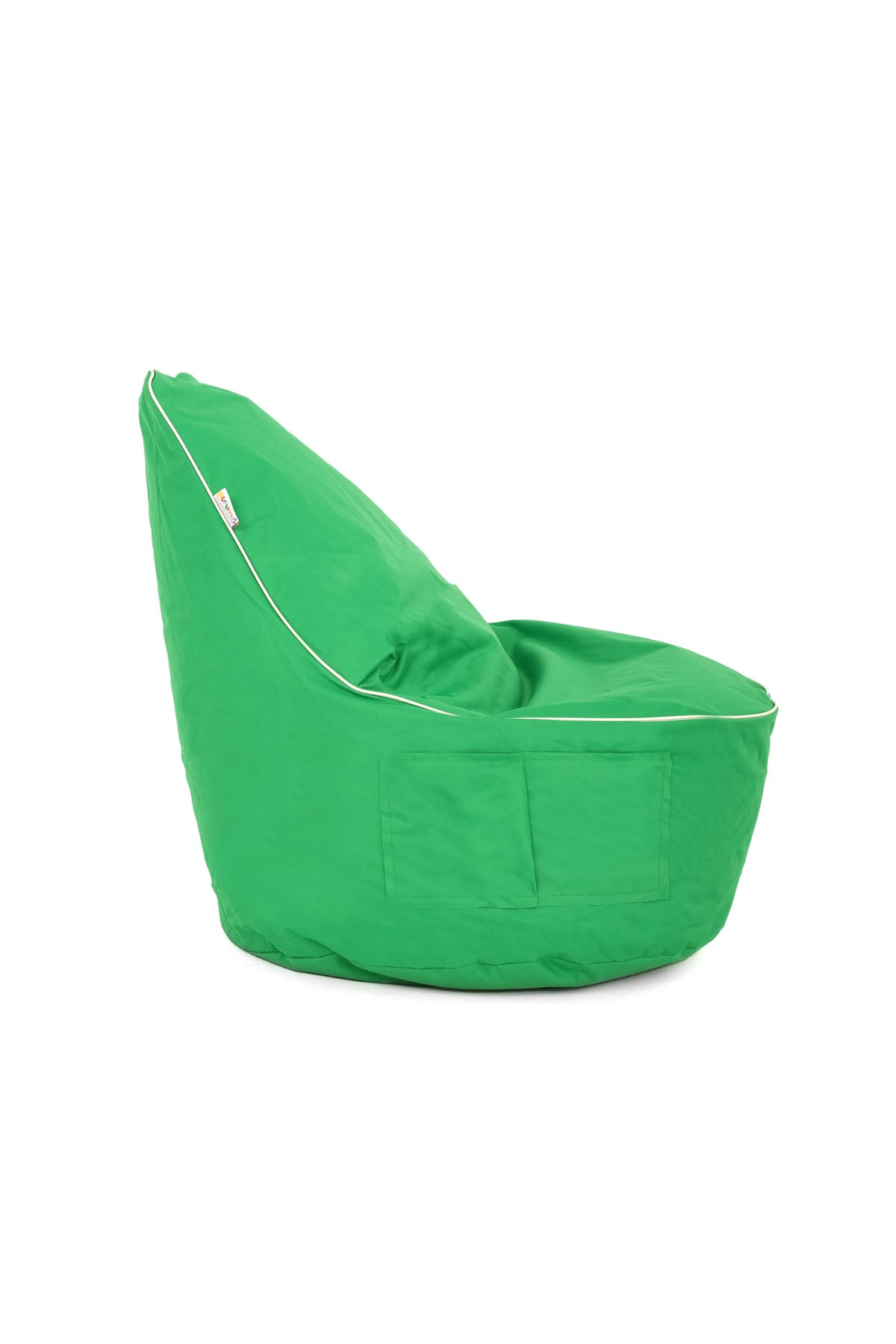 Fotoliu tip bean bag, Atelier Del Sofa, 100% impertex, verde, 80x75x30 cm — imaginea 3