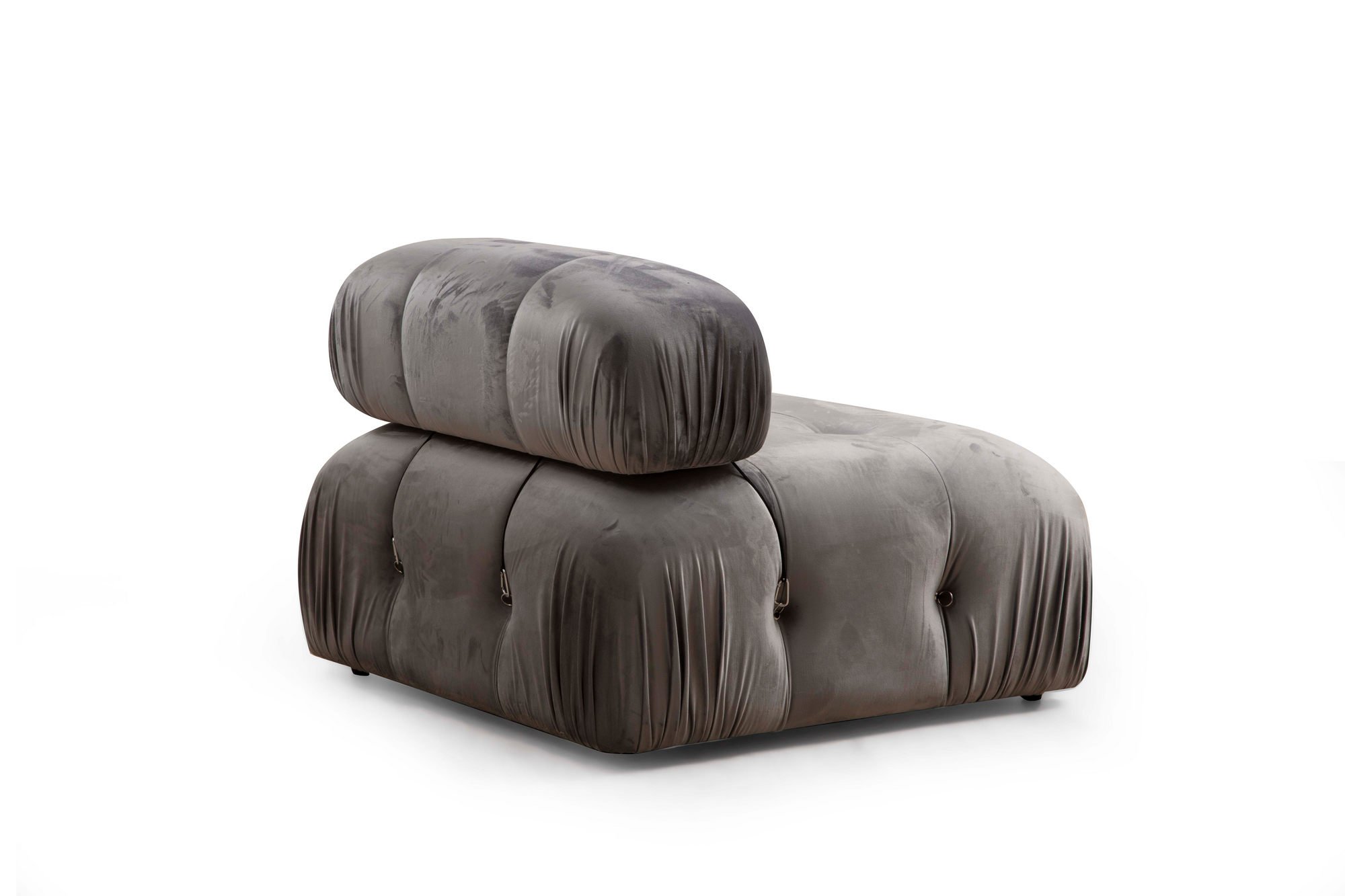 Canapea 3 locuri, Hanah Home, lemn fag si pal, gri, 288x95x75 cm — imaginea 6