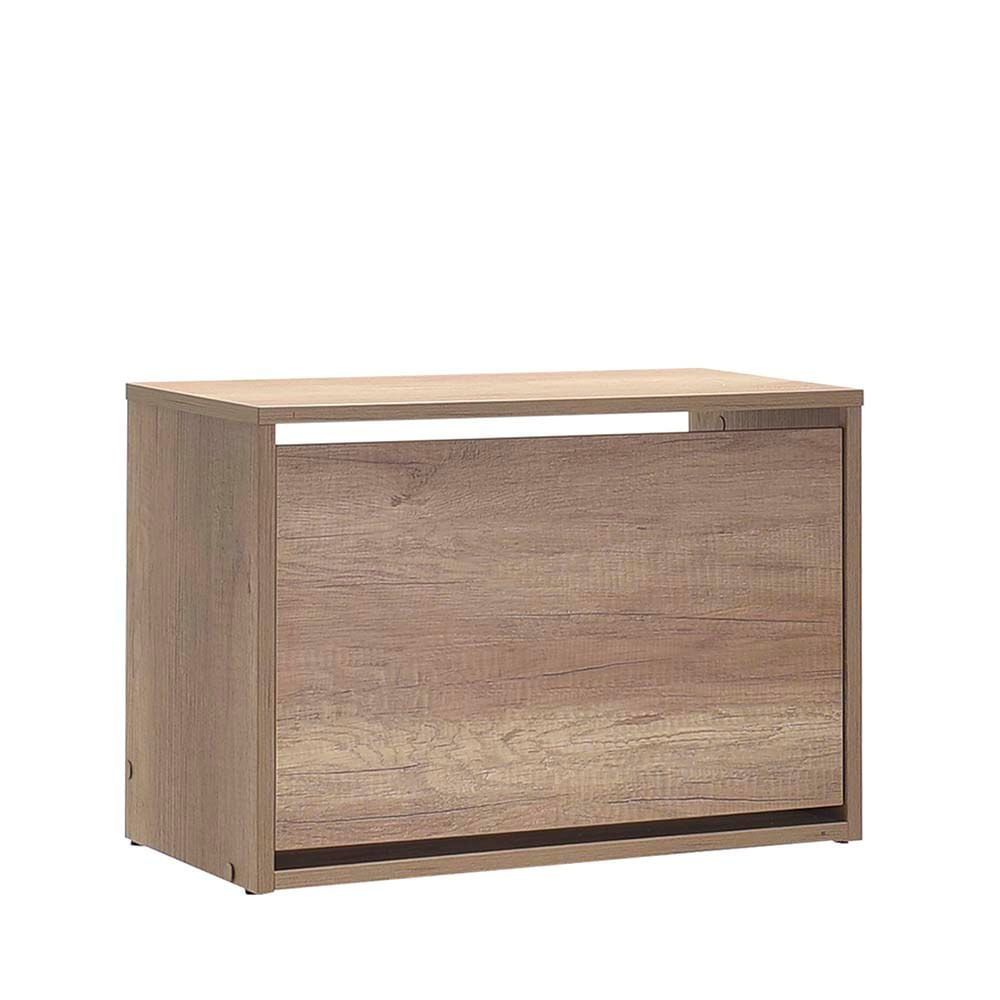 Dulap pentru pantofi, Hanah Home, pal melaminat, nuc deschis, 60x42x30 cm