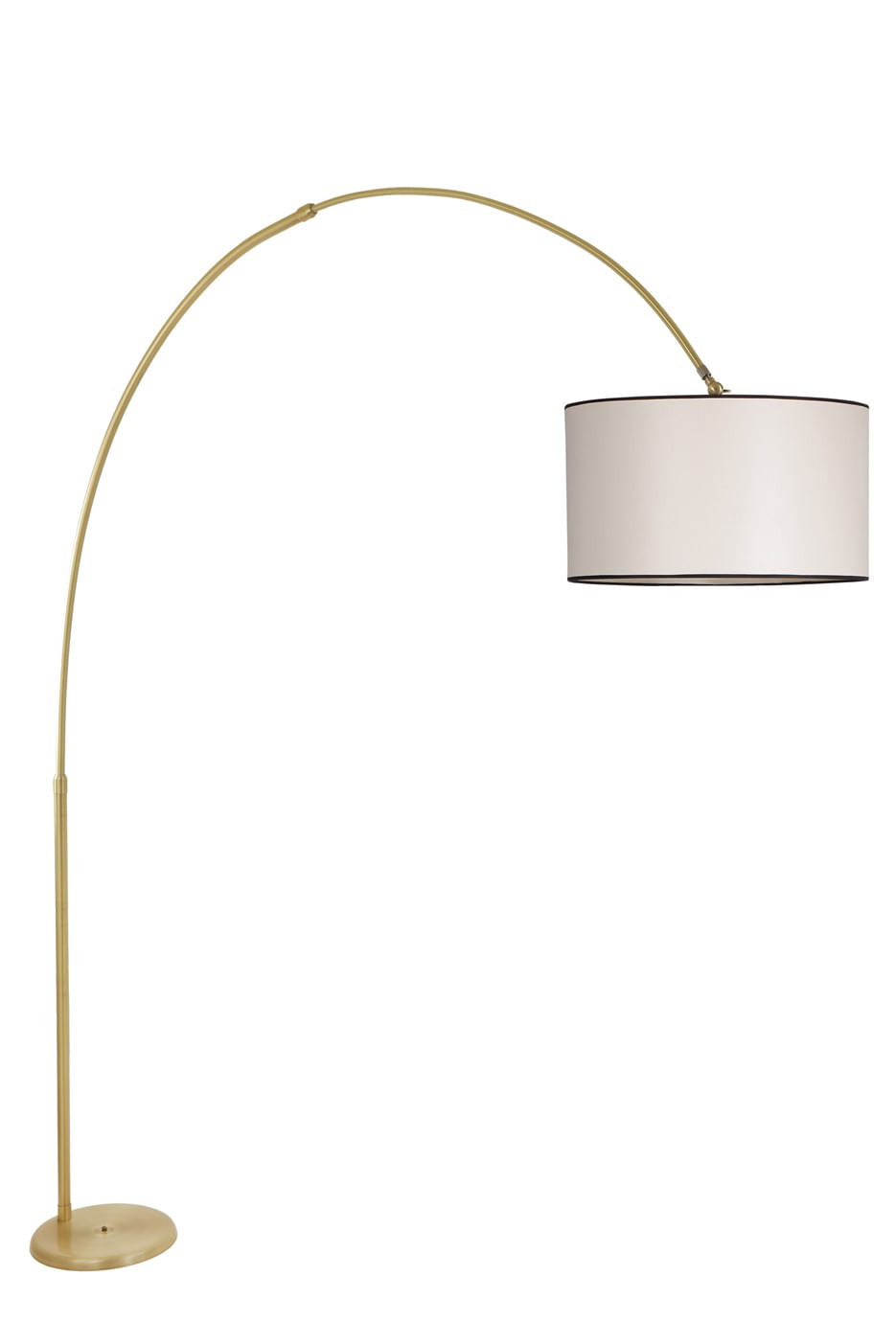 Lampadar, Opviq, metal, crem, inaltime reglabila, 220 cm