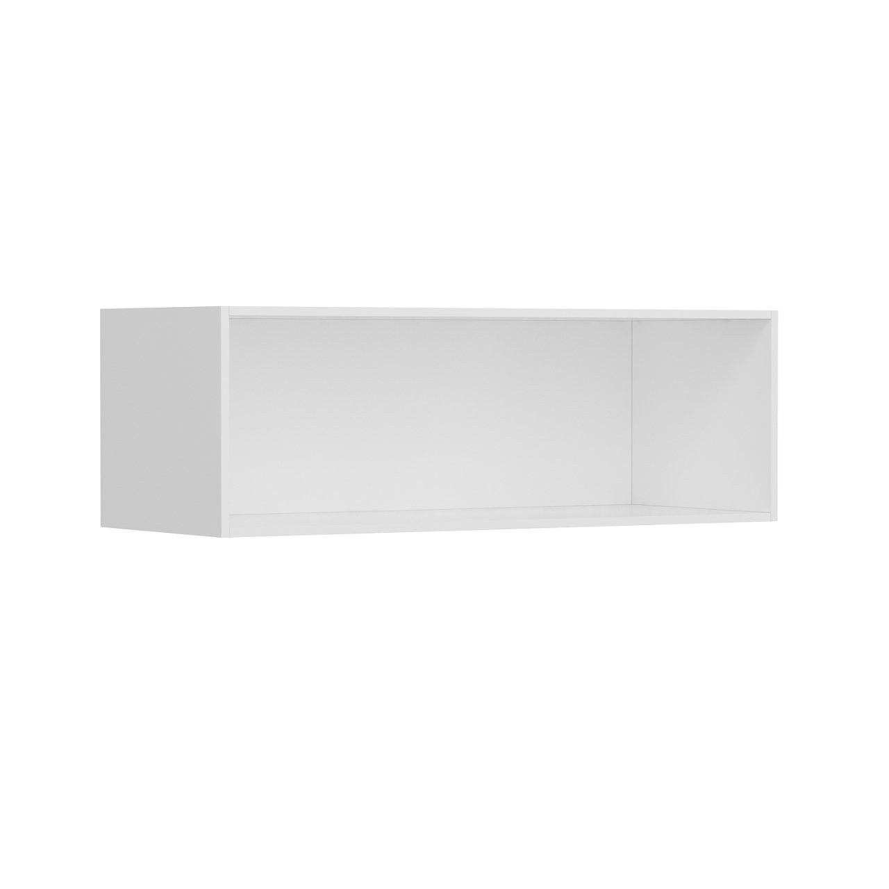 Dulap de perete, Hanah Home, pal melaminat, alb, 135x45x54 cm — imaginea 2