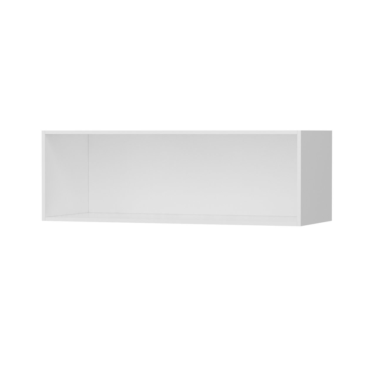 Dulap de perete, Hanah Home, pal melaminat, alb, 135x45x54 cm — imaginea 3