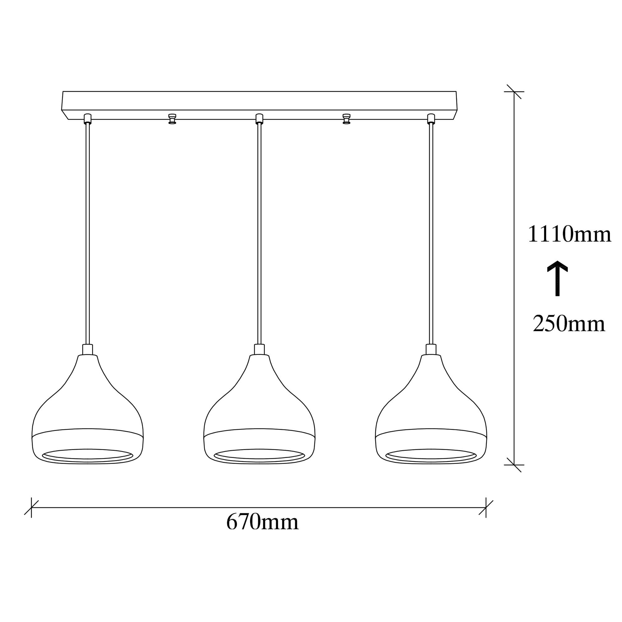 Candelabru, Opviq, metal, negru cupru, 67x17x111 cm - 3 | YEO