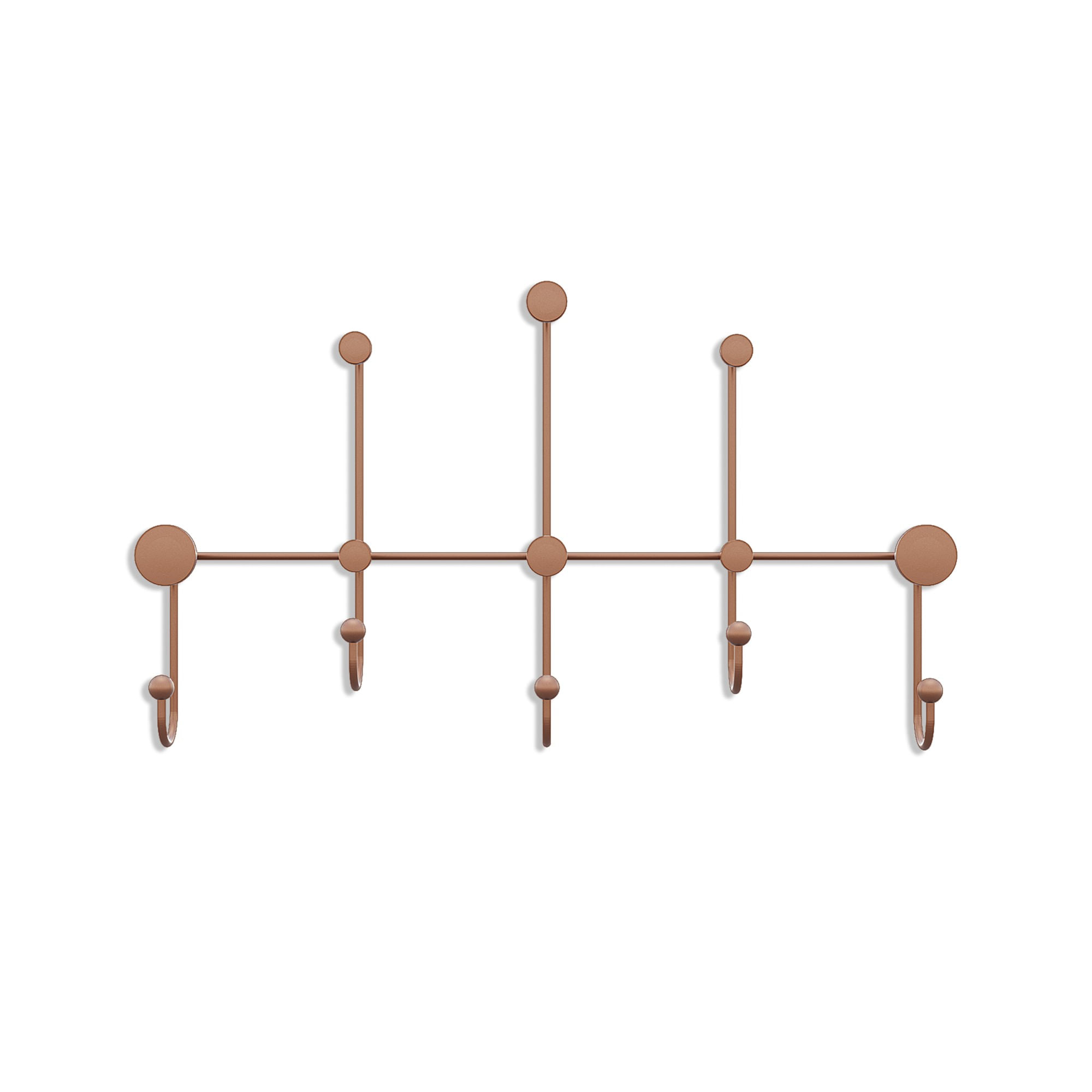 Cuiere de perete, Wallxpert, metal, cupru, 80x45x10 cm