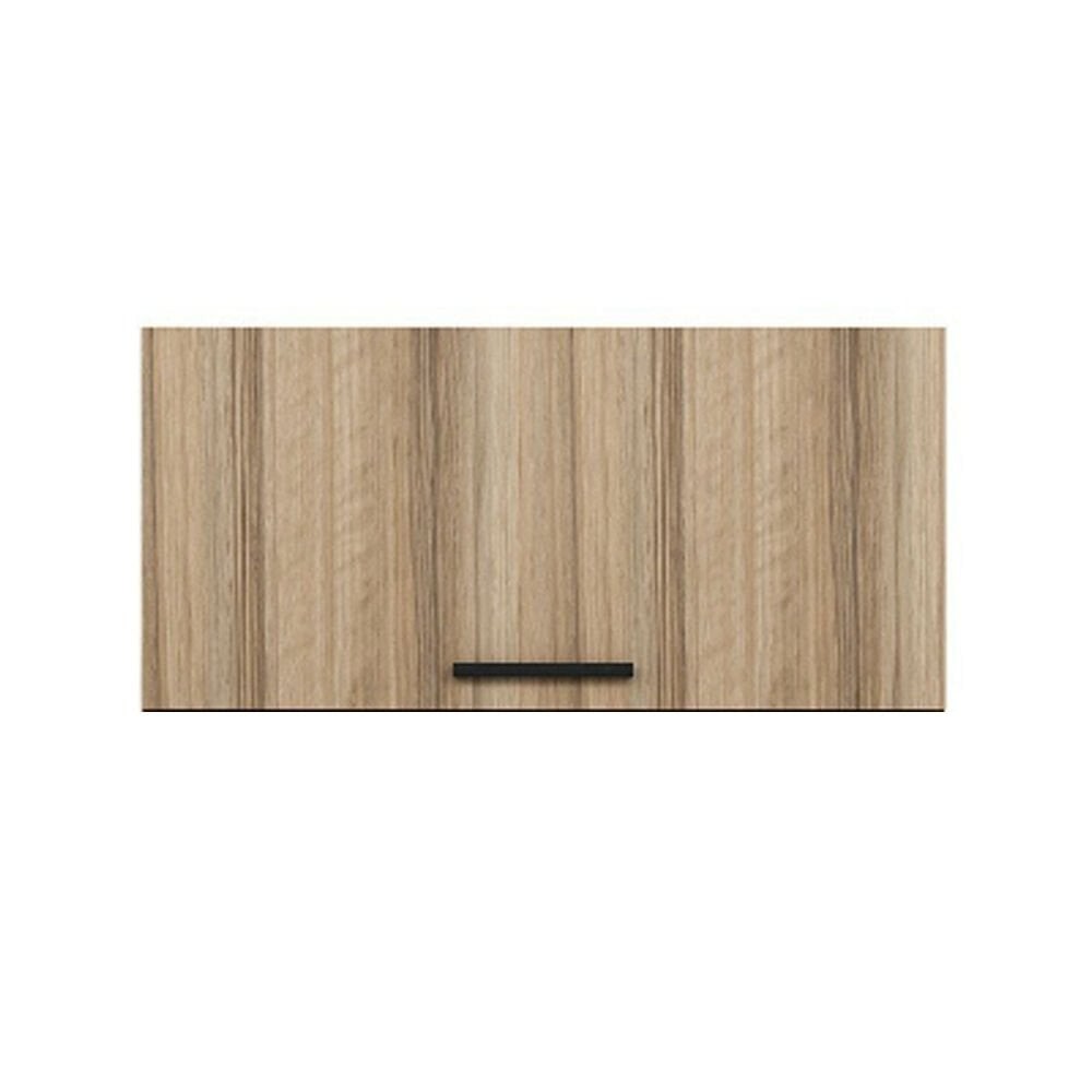 Dulap de perete, Hanah Home, pal melaminat, nuc, 90x45x52 cm — imaginea 2