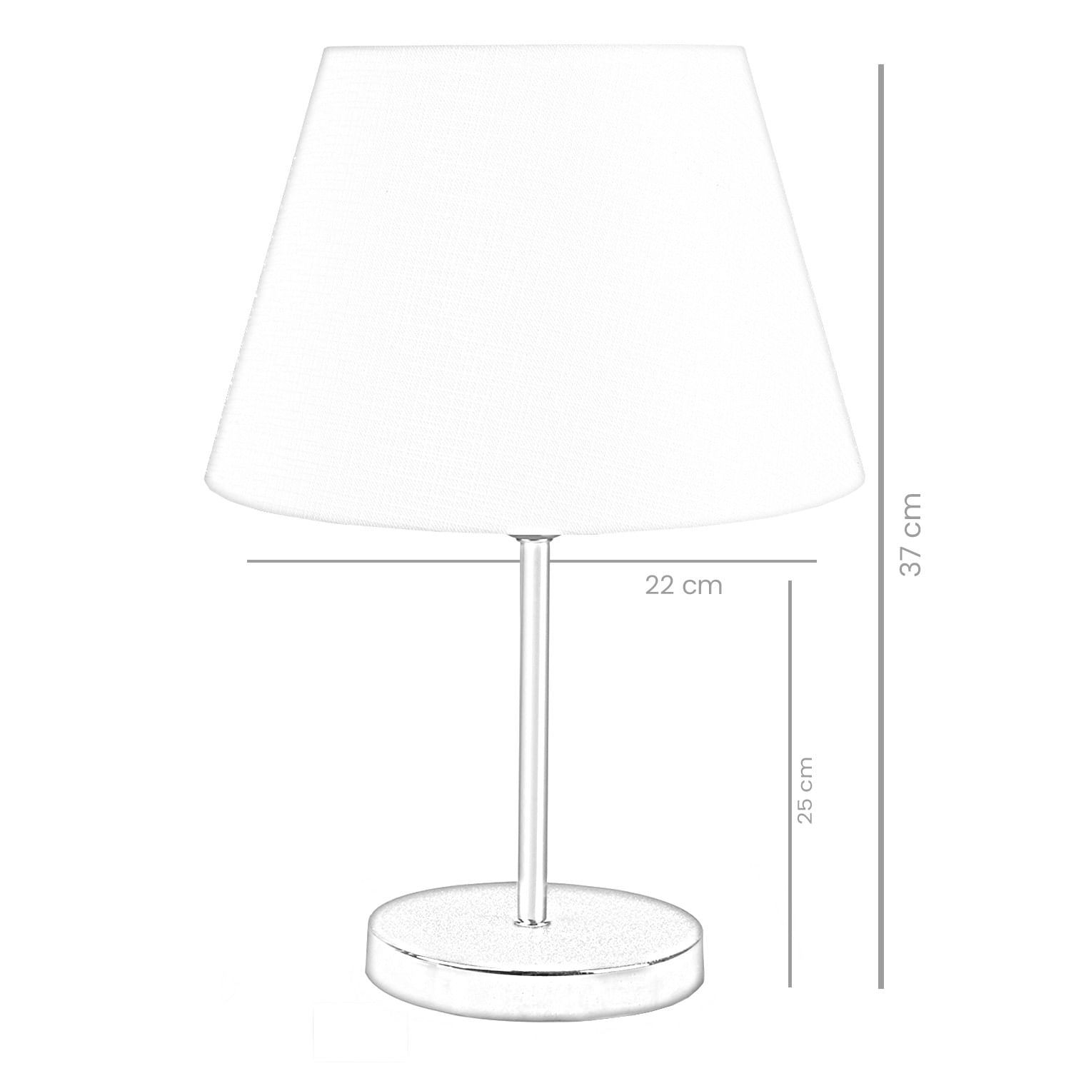 Set veioze, Opviq, pvc, mov, 22x12x37 cm
