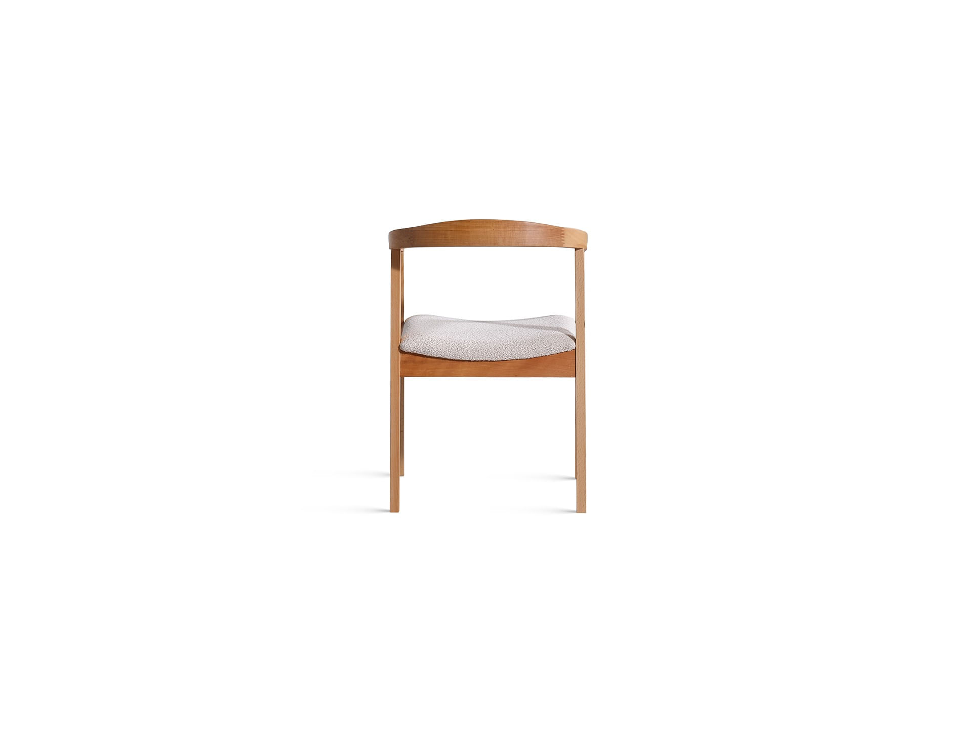 Fotoliu, Hanah Home, lemn de fag, tesatura teddy, natural, 50x70x53 cm — imaginea 5