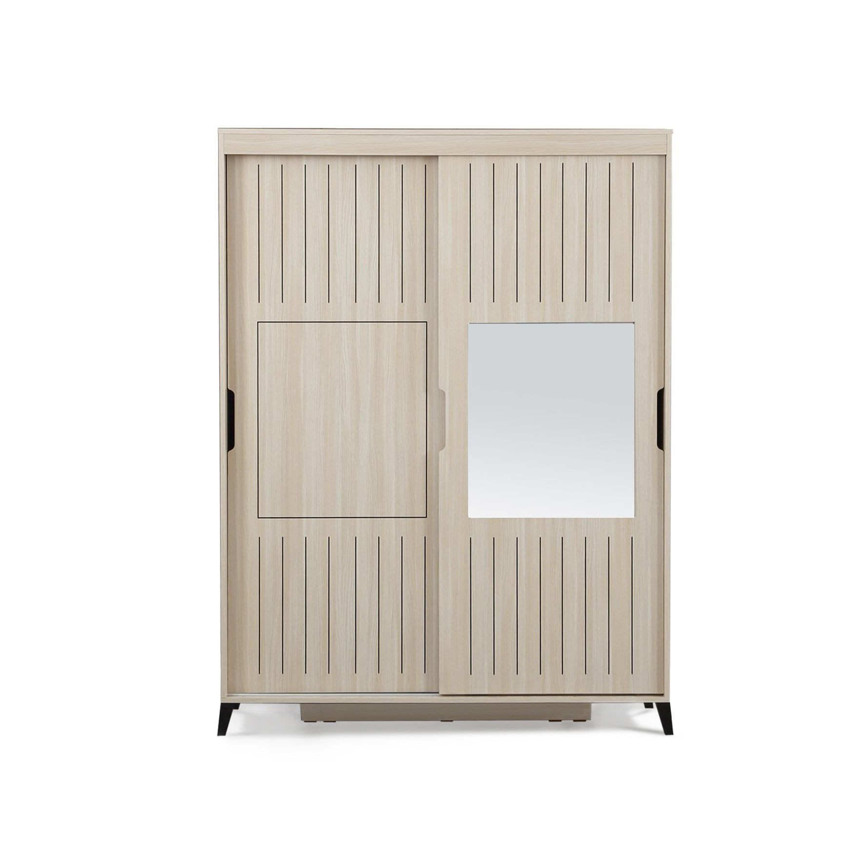 Dulap, Hanah Home, pal melaminat, stejar, 140x60x216 cm — imaginea 7