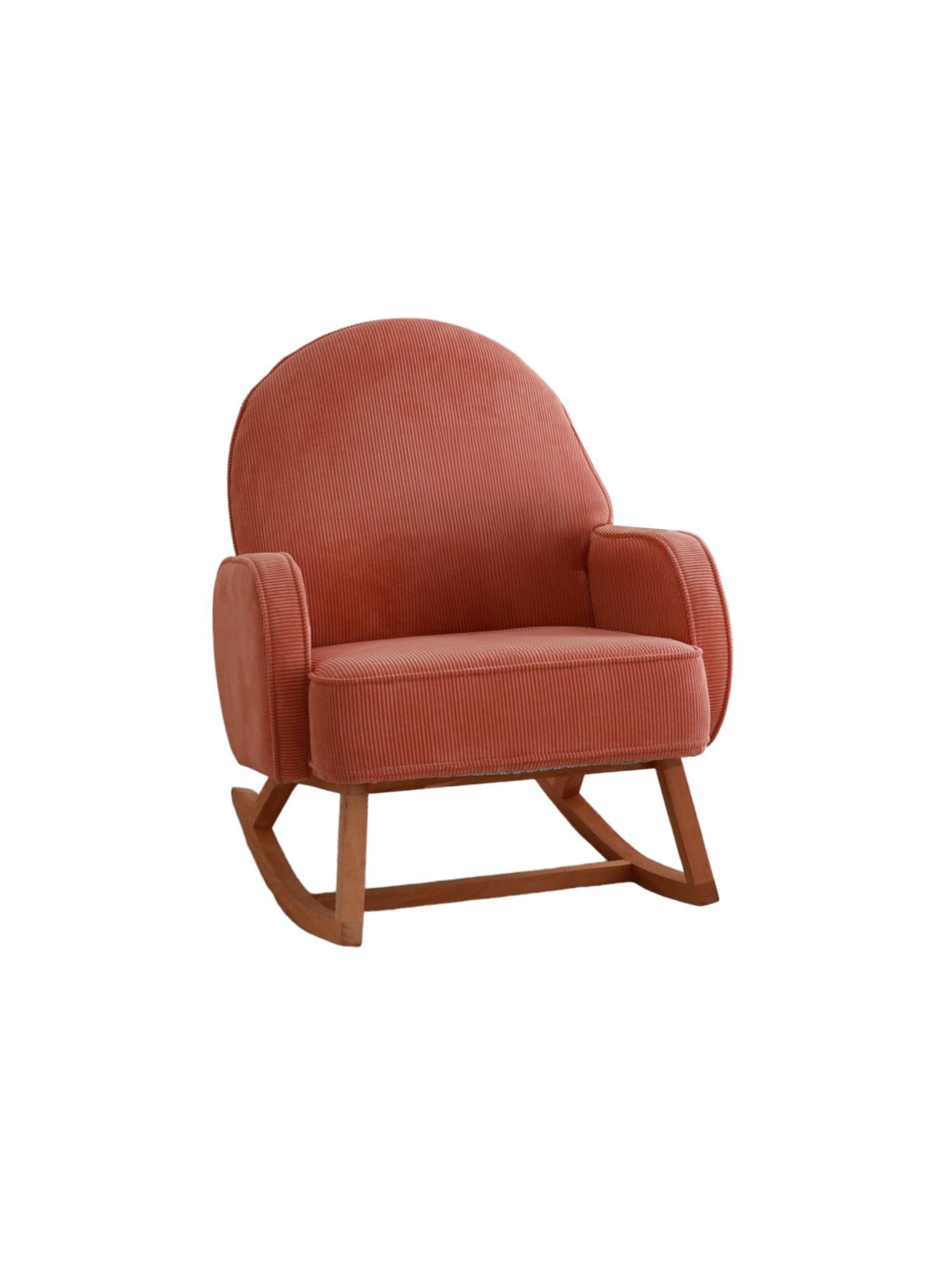 Fotoliu, Atelier Del Sofa, catifea, corai, 75x91x91 cm — imaginea 3