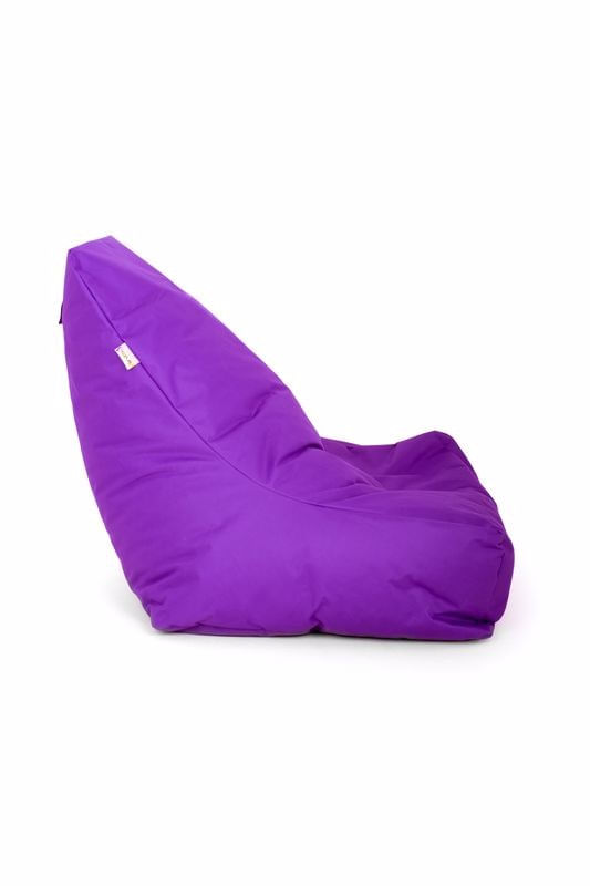 Fotoliu tip sac, Atelier Del Sofa, mov, 100% impertex, 75x55x80 cm — imaginea 2