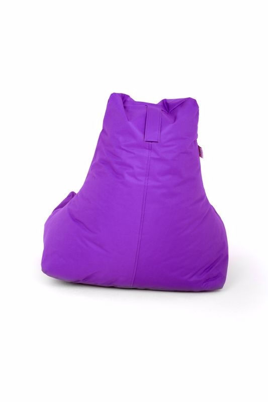 Fotoliu tip sac, Atelier Del Sofa, mov, 100% impertex, 75x55x80 cm — imaginea 3