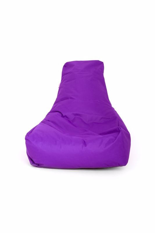 Fotoliu tip sac, Atelier Del Sofa, mov, 100% impertex, 75x55x80 cm — imaginea 4