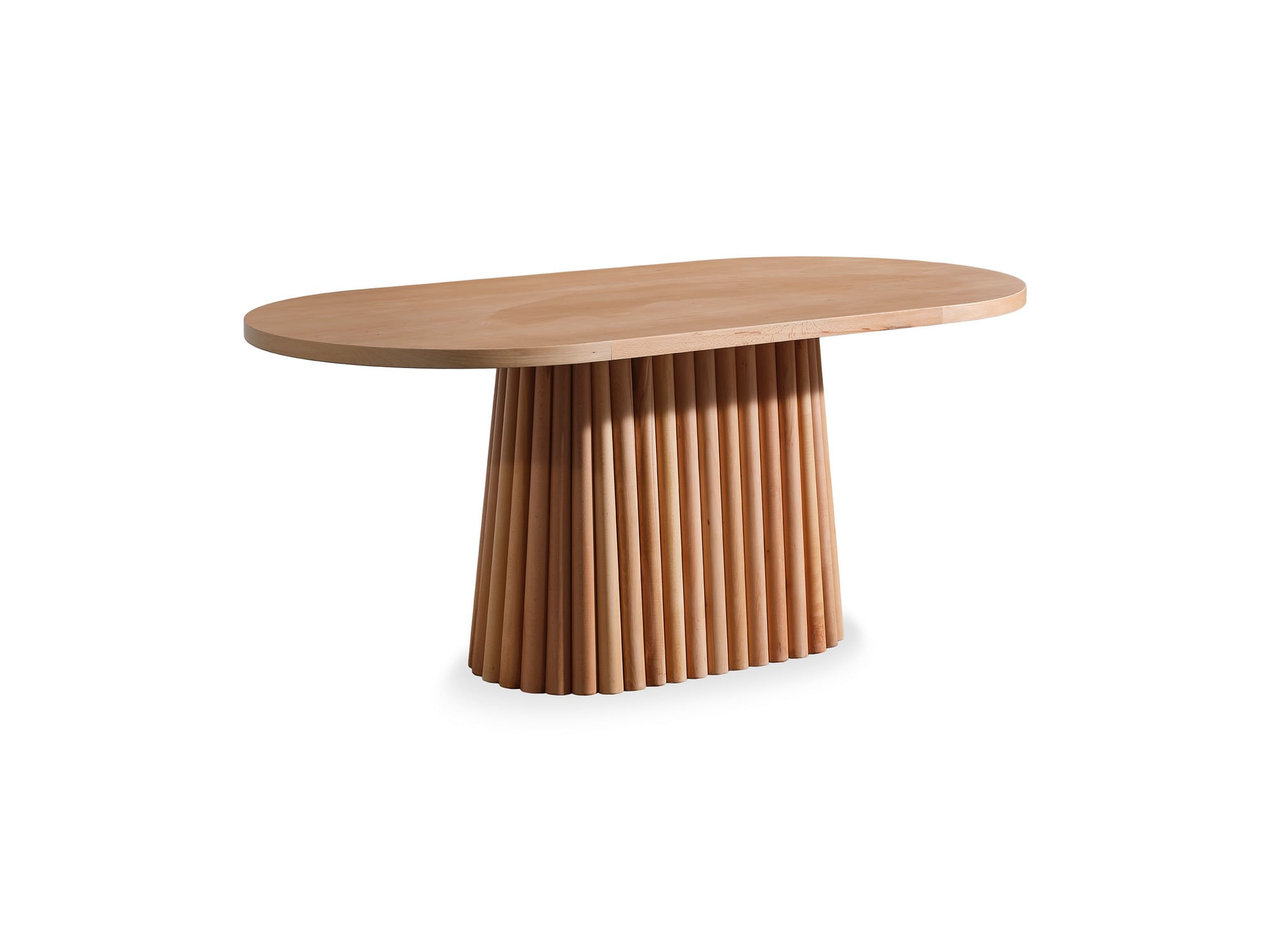 Masa de dining, Hanah Home, mdf, finisaj fag natural, natural, 170x90x75 cm