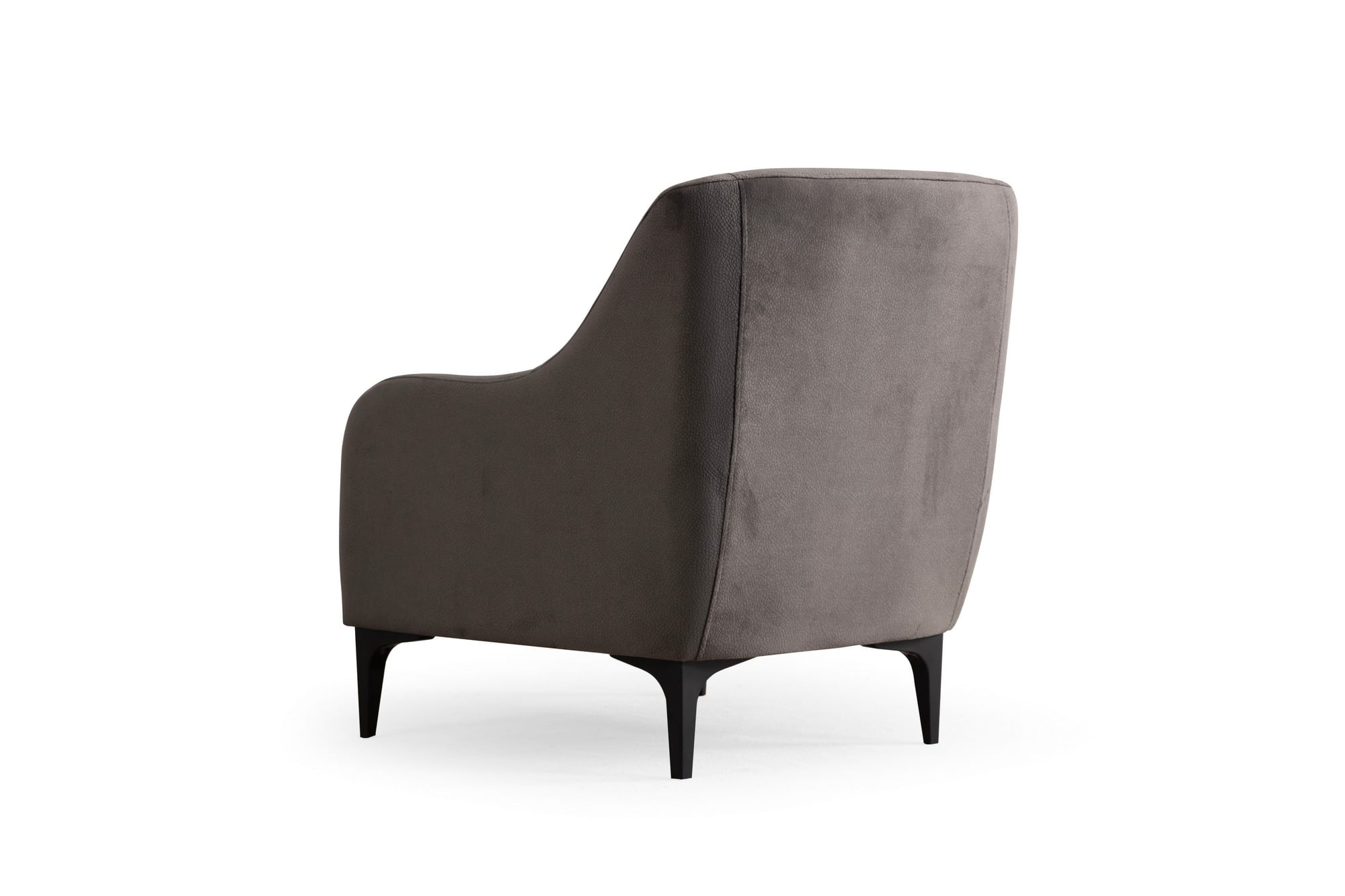 Fotoliu, Atelier Del Sofa, lemn fag si pal, antracit, 60x72x81 cm — imaginea 3