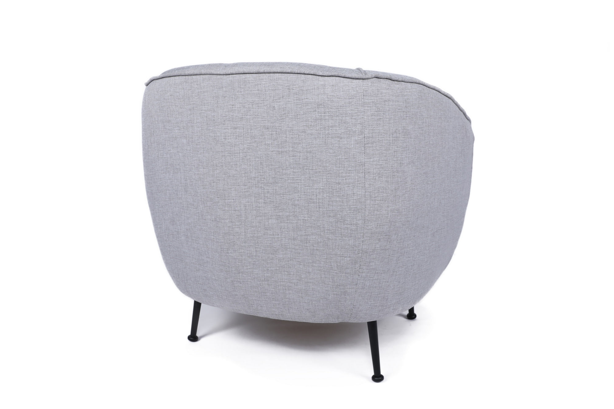 Fotoliu, Hanah Home, stofa tip in, gri deschis, 83x72x75 cm — imaginea 7