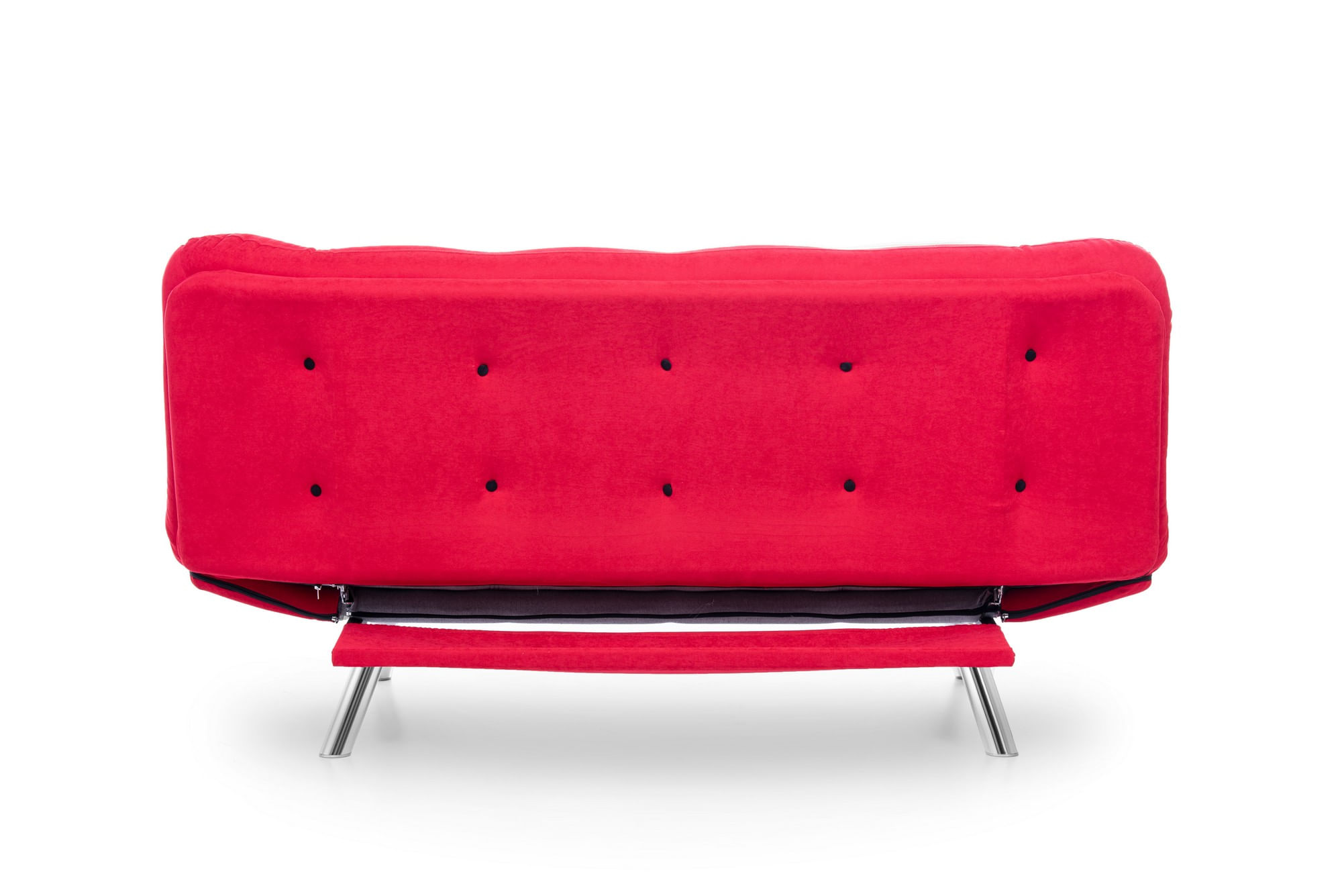 Canapea extensibila, Atelier Del Sofa, metal, rosu, 200x105x95 cm - imagine 2