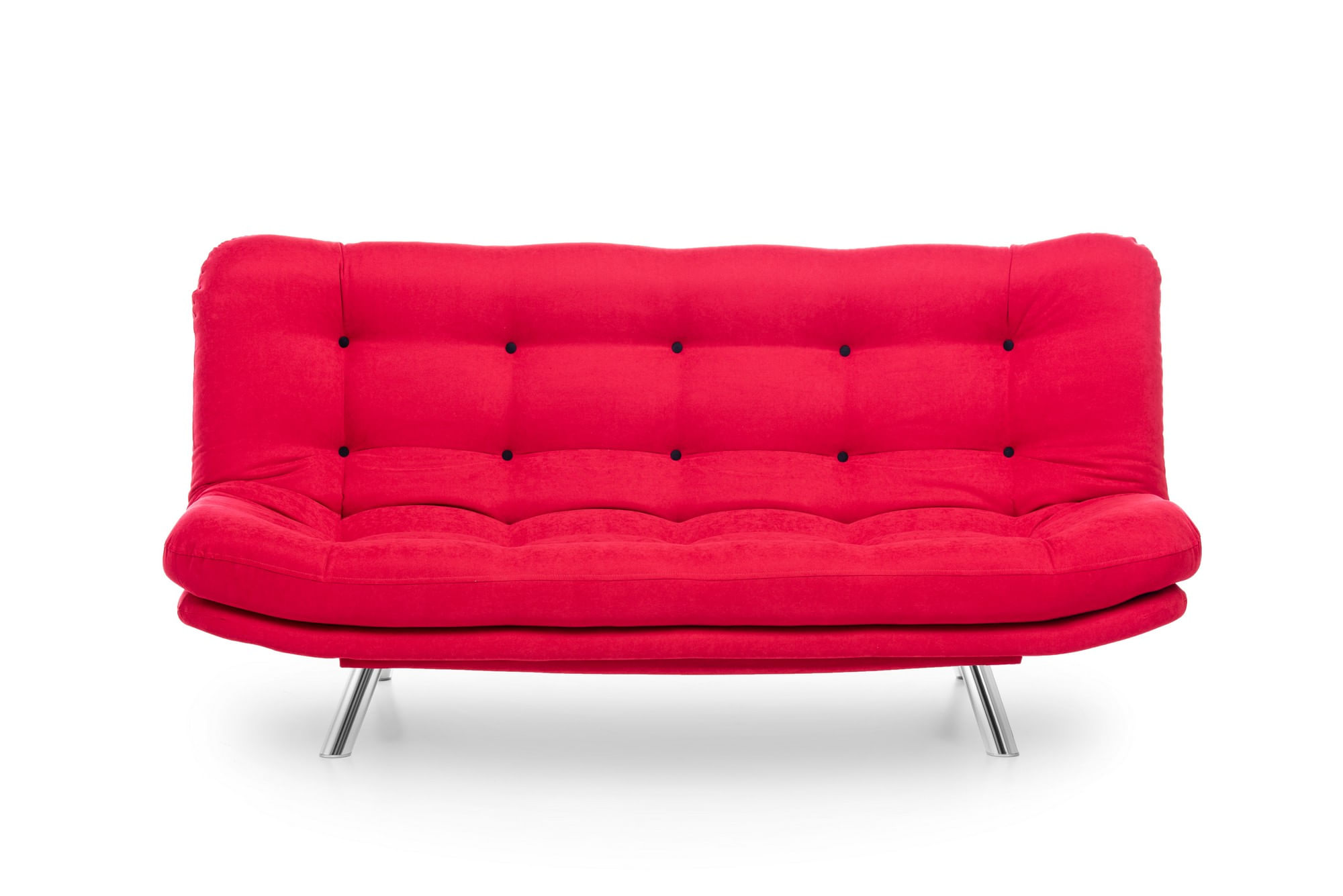 Canapea extensibila, Atelier Del Sofa, metal, rosu, 200x105x95 cm - imagine 5