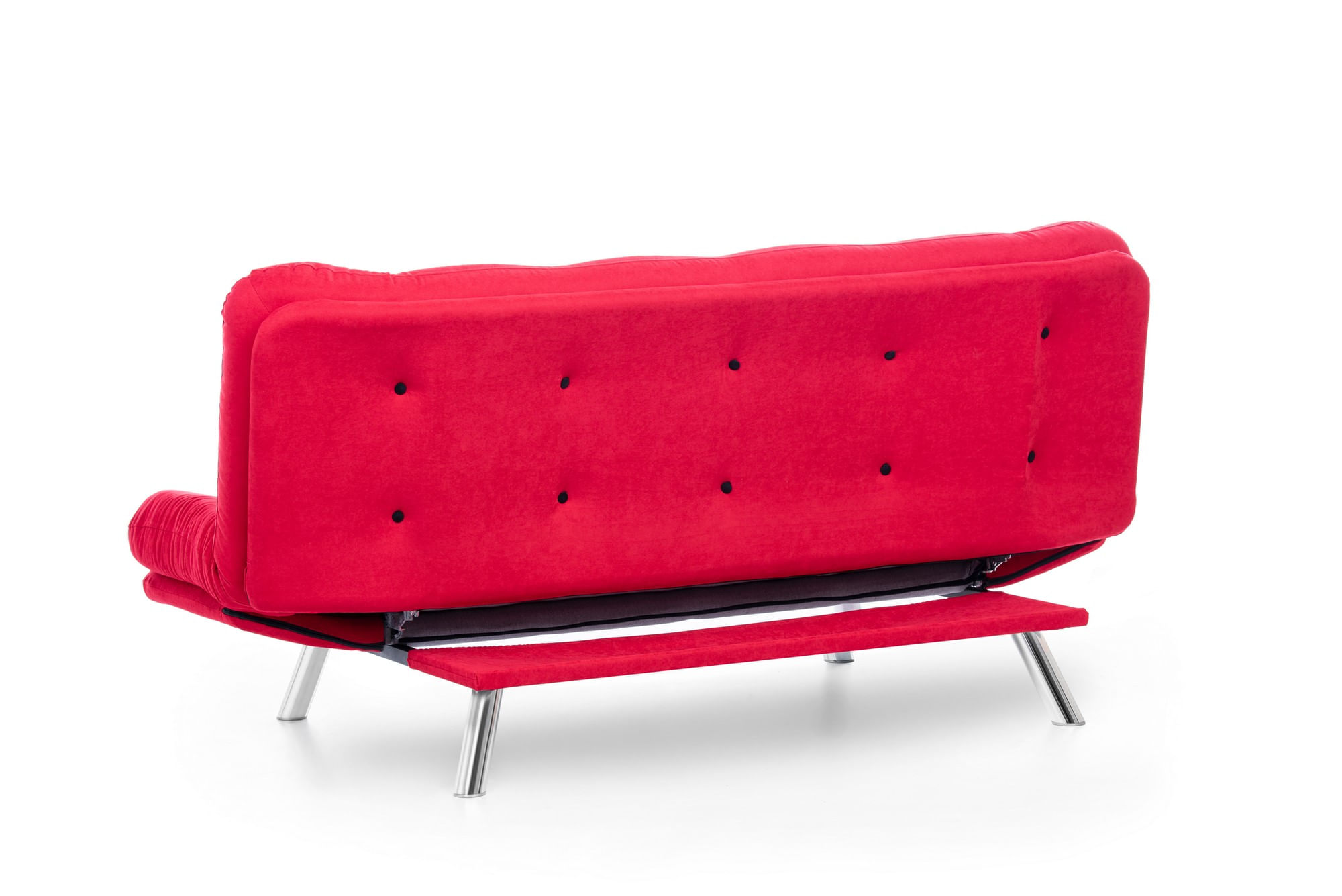 Canapea extensibila, Atelier Del Sofa, metal, rosu, 200x105x95 cm - imagine 7