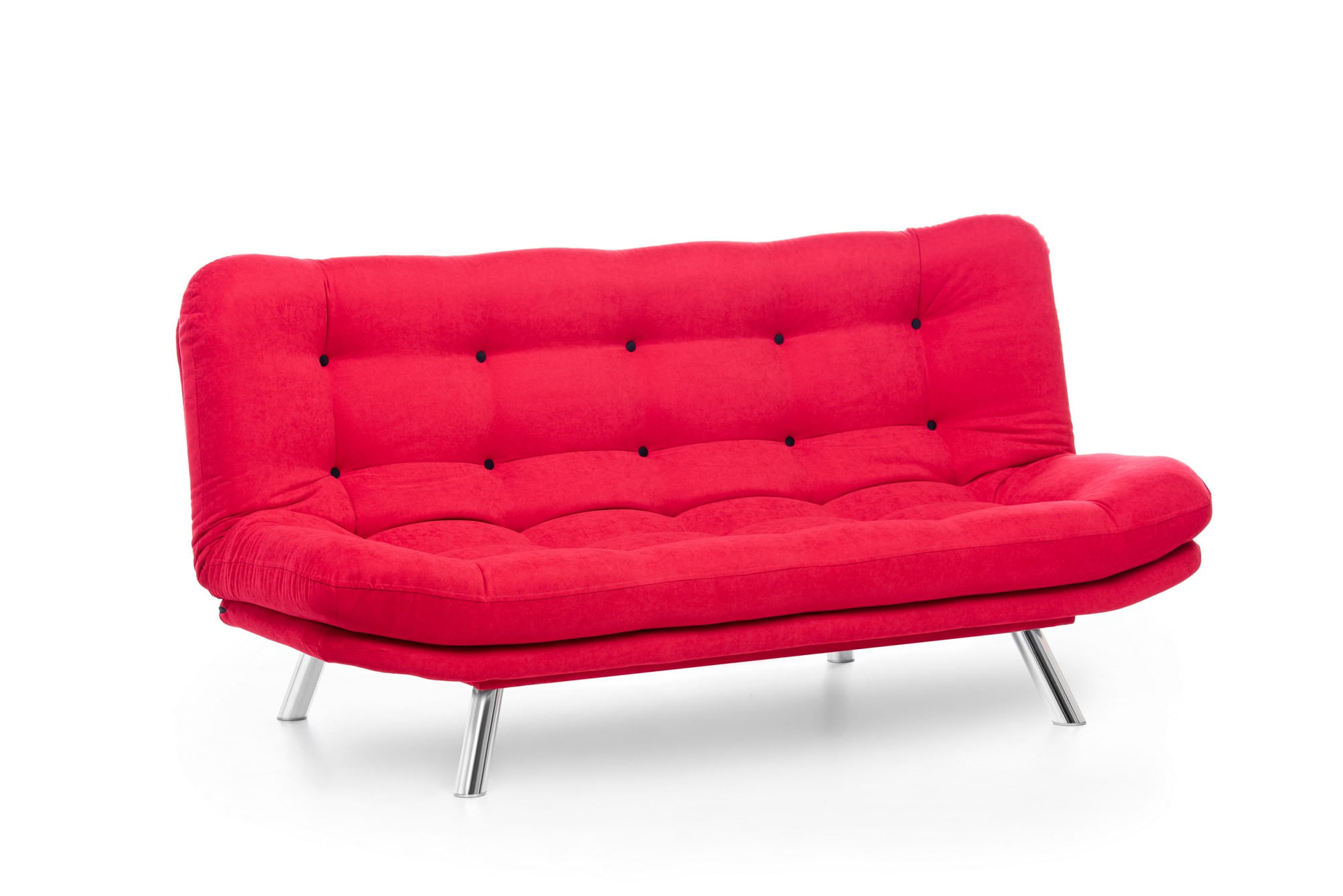 Canapea extensibila, Atelier Del Sofa, metal, rosu, 200x105x95 cm - imagine 9