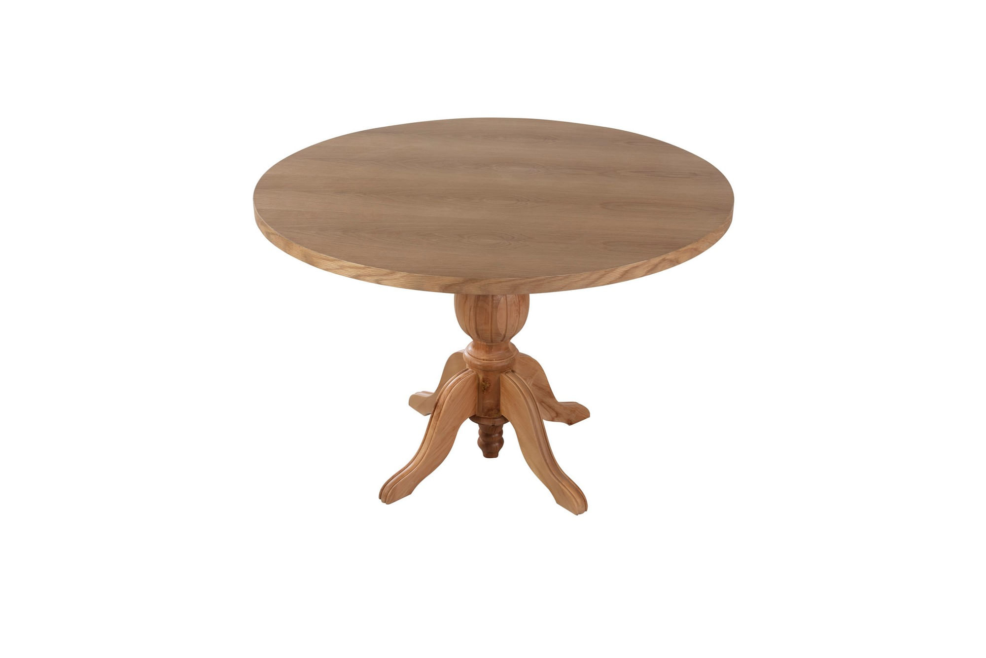 Masa de dining, Hanah Home, lemn fag, natur, 100x100x75 cm
