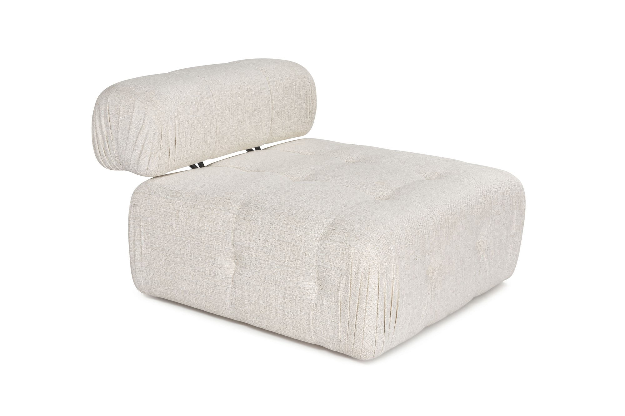 Fotoliu, Atelier Del Sofa, lemn fag, crem, 100x100x80 cm — imaginea 8