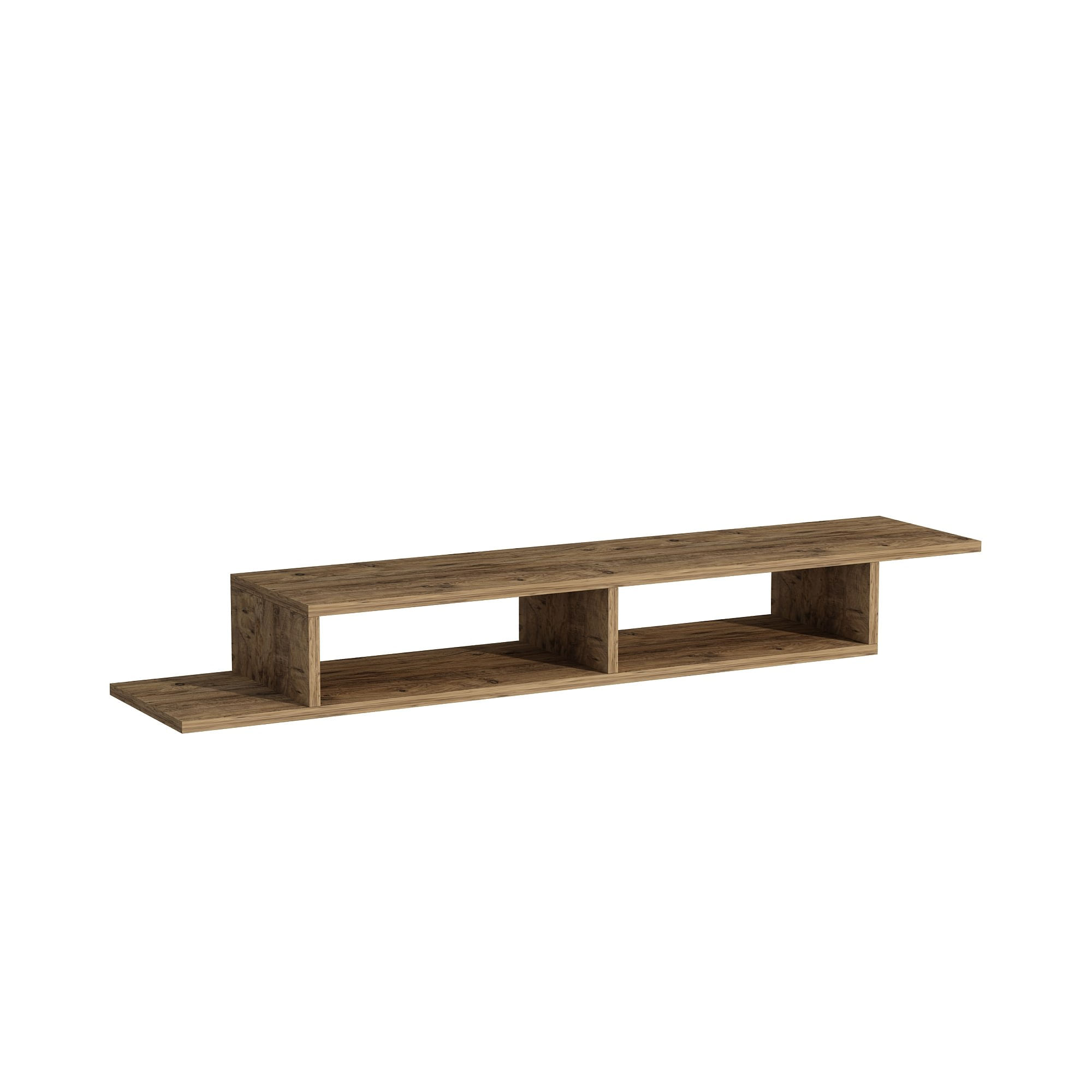 Comoda tv, Hanah Home, pal melaminat, pin atlantic, 120x29.6x18.2 cm