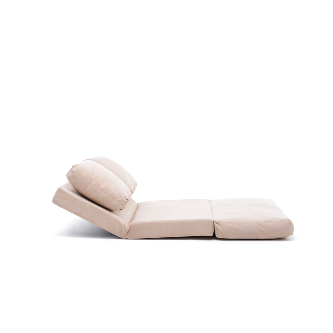 Canapea extensibila, Hanah Home, metal, crem, 185x120 cm — imaginea 11