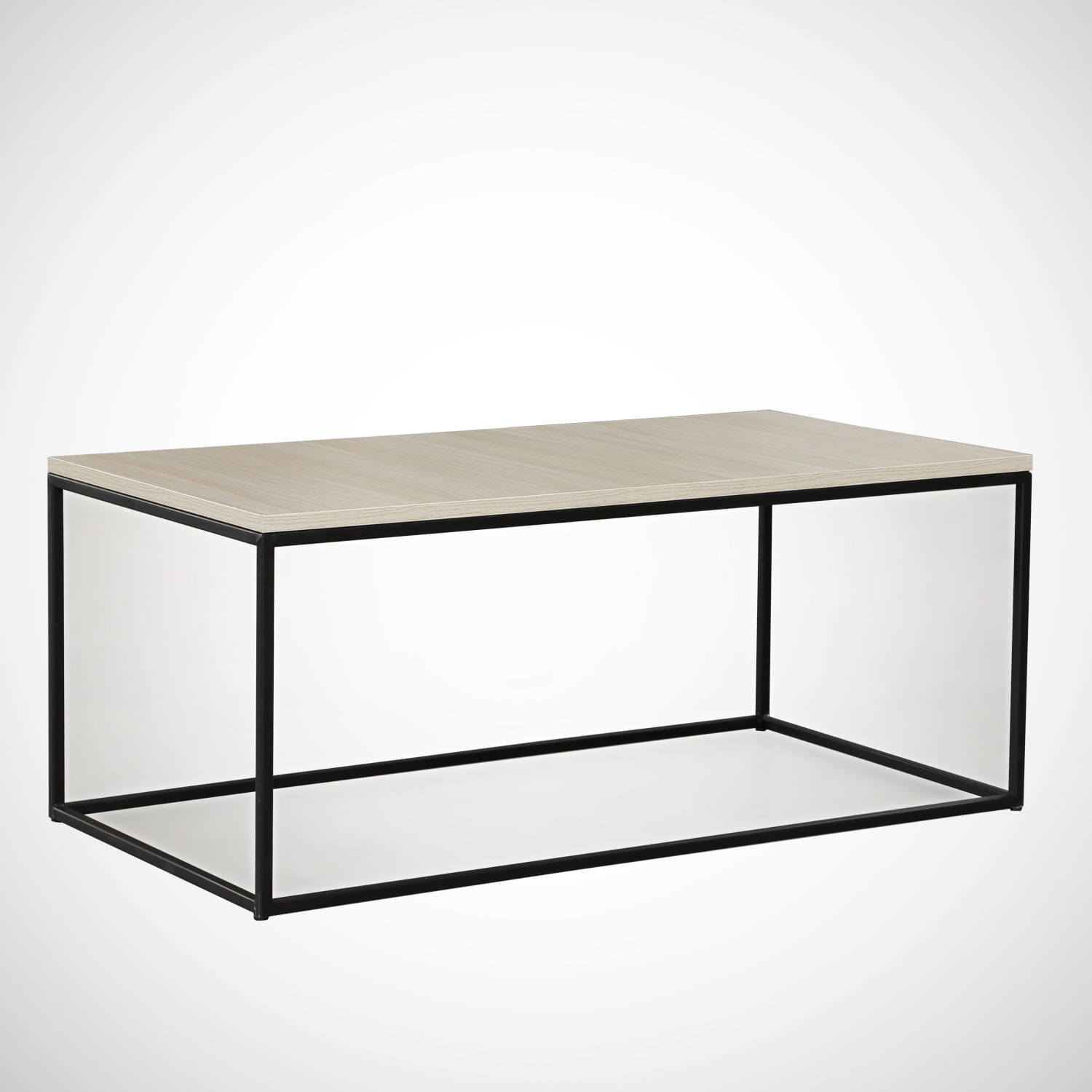 Masuta de cafea, Hanah Home, pal melaminat, stejar, 95x55x43 cm, 801CMY2854 — imaginea 2