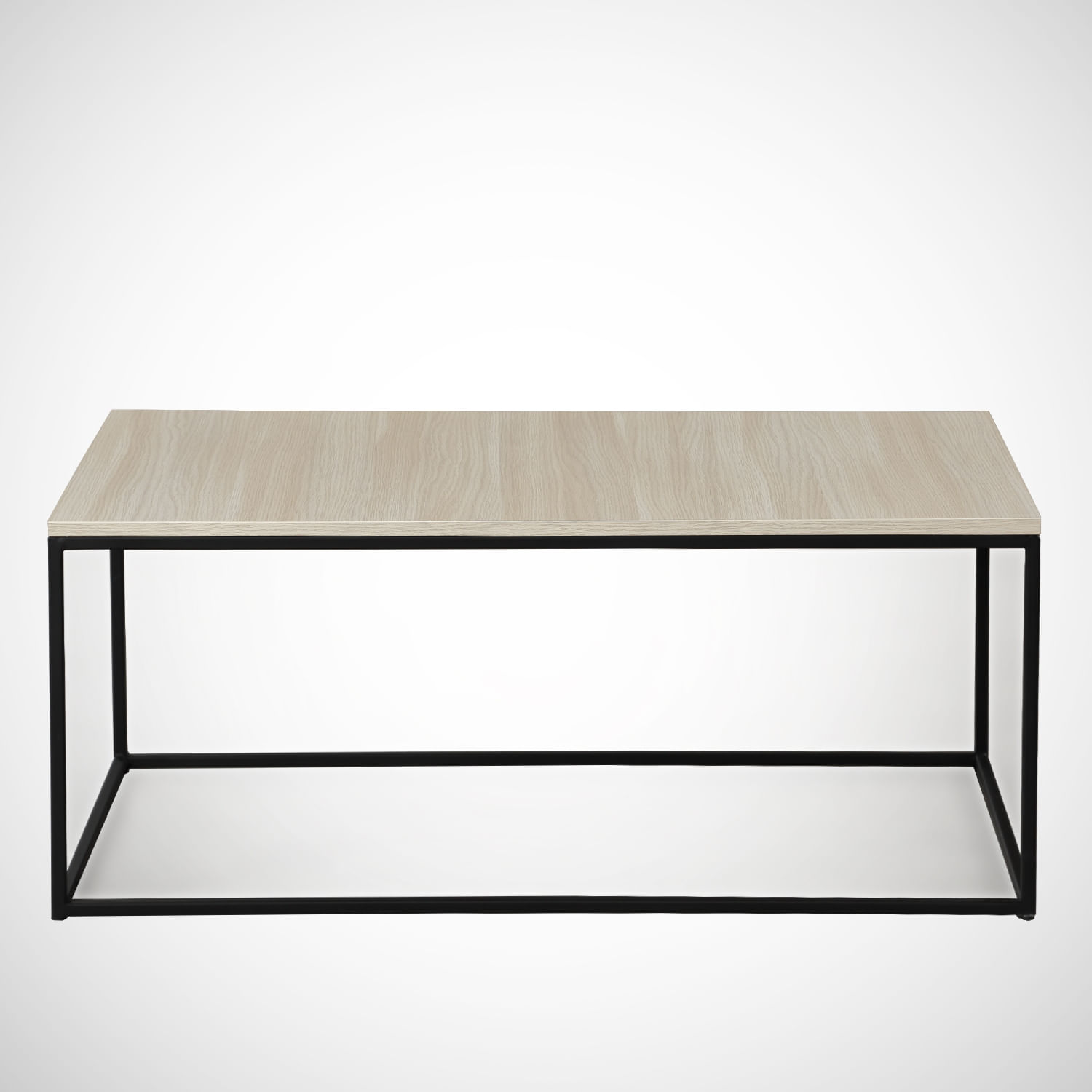 Masuta de cafea, Hanah Home, pal melaminat, stejar, 95x55x43 cm, 801CMY2854 — imaginea 4