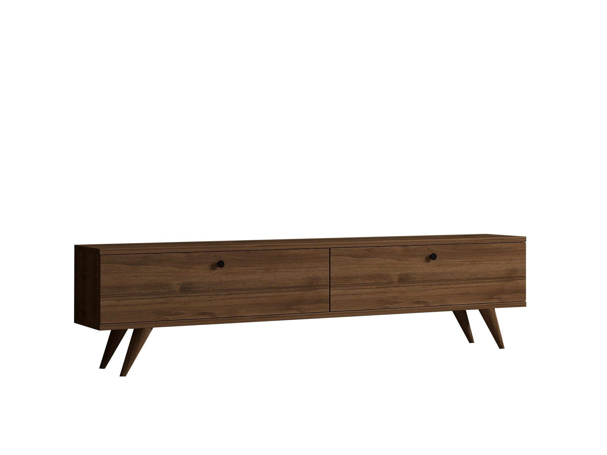 Comoda tv, Hanah Home, pal melaminat, nuc, 160x40x25 cm - 1 | YEO