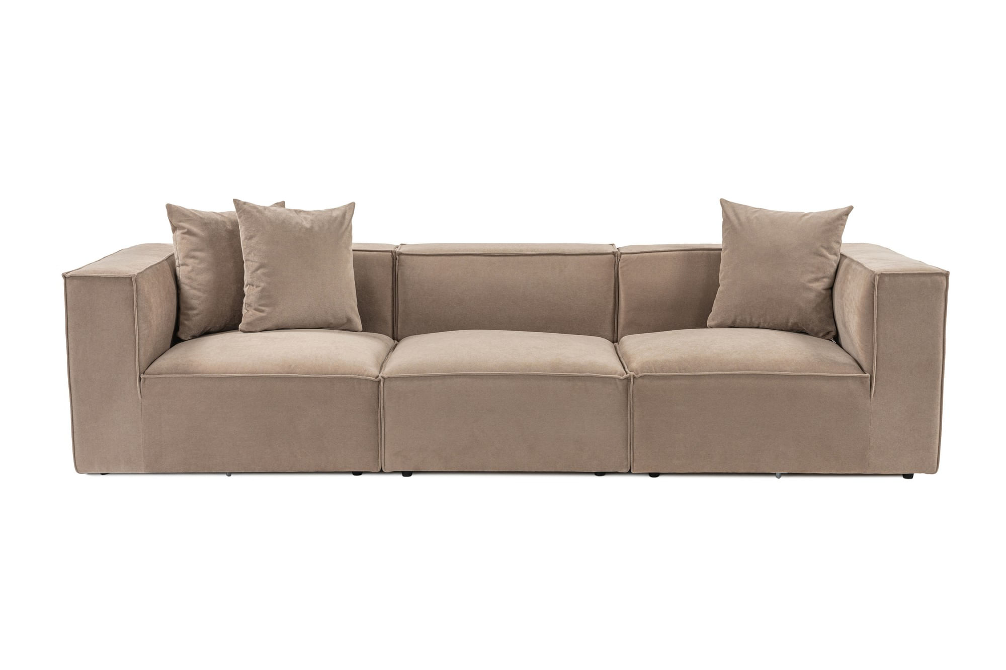 Canapea 3 locuri, Atelier Del Sofa, in, cappuccino, 325x102x75 cm — imaginea 2